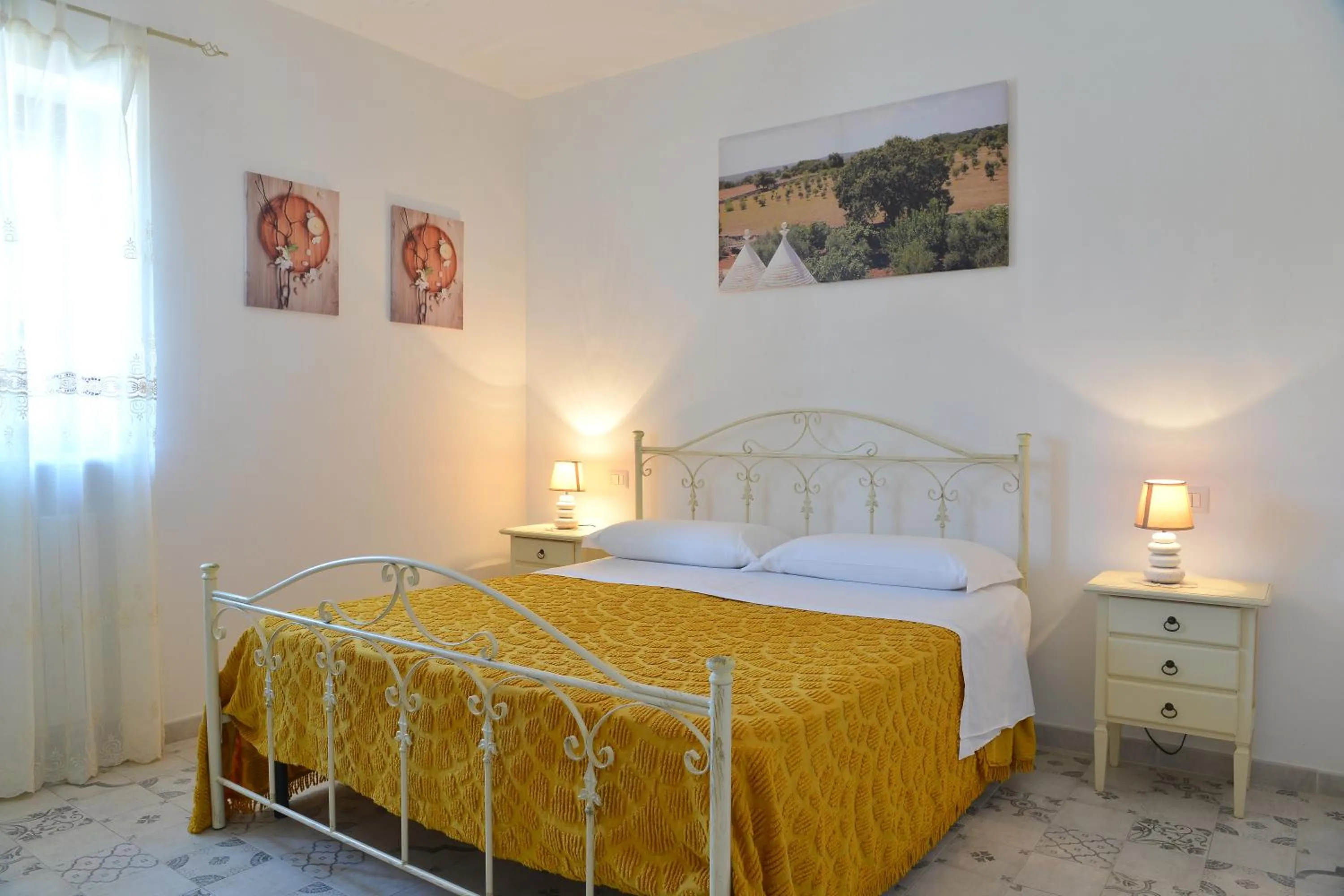 Bed in Masseria Peppeturro