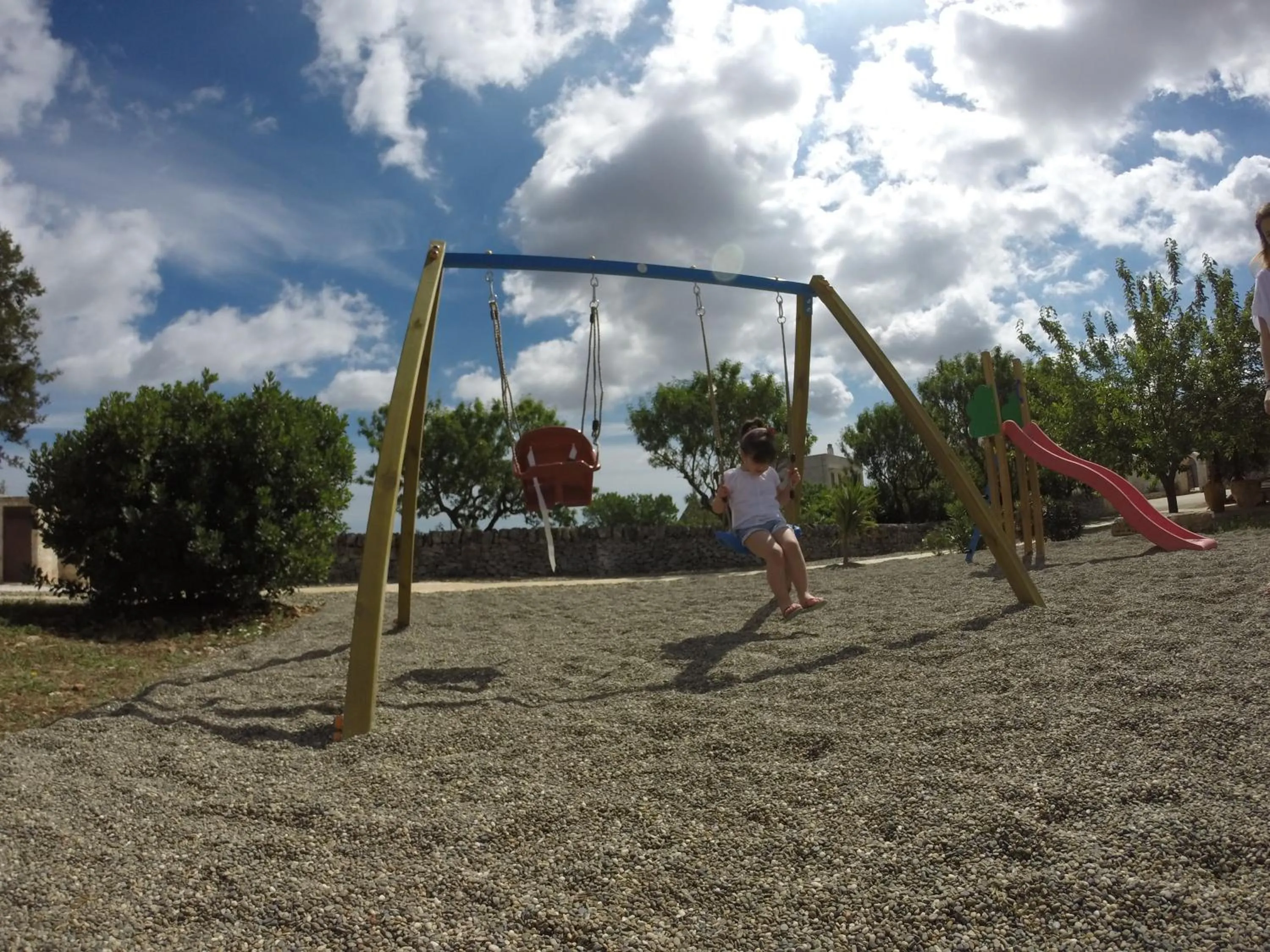 Children play ground in Masseria Peppeturro