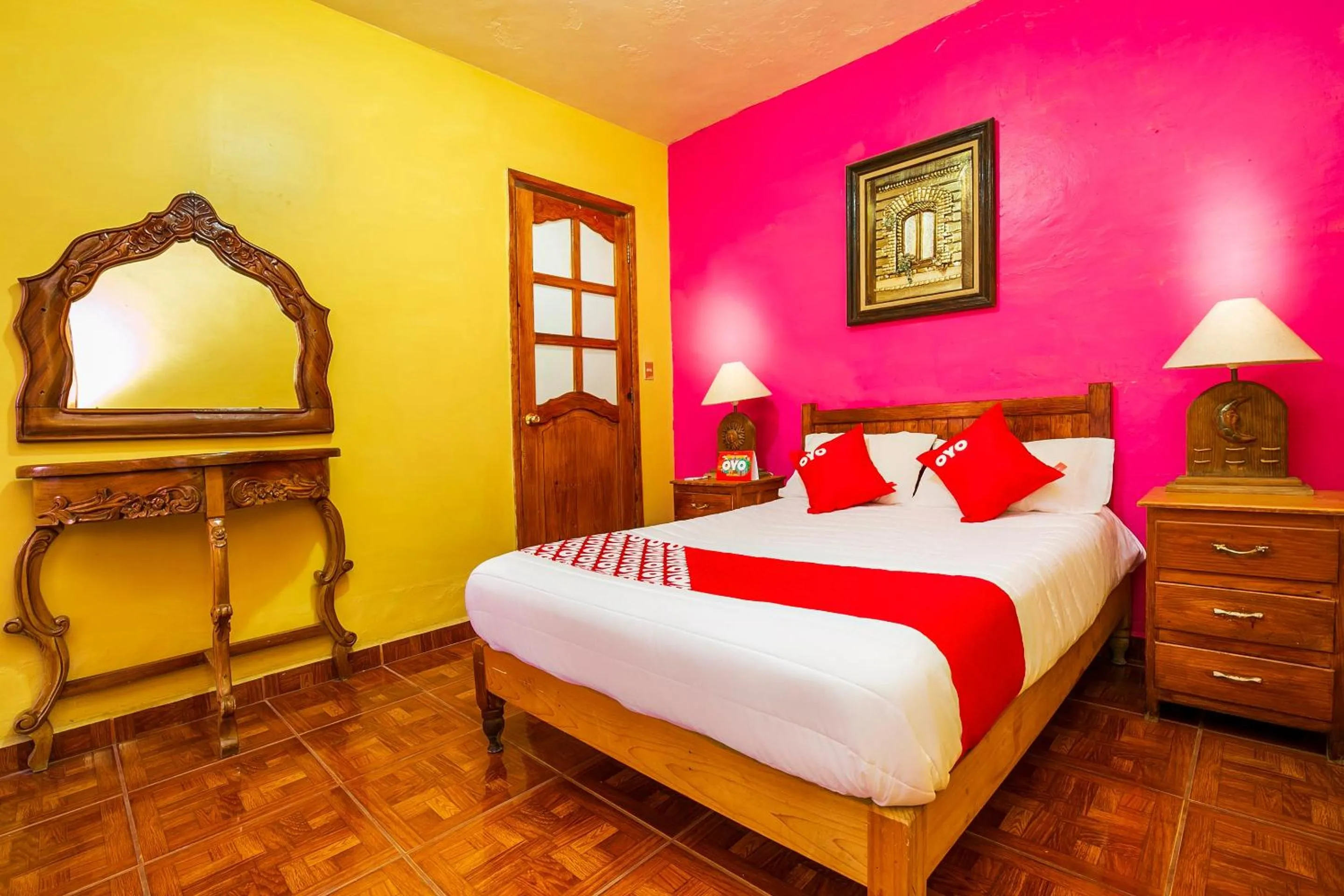 Bedroom, Bed in OYO Posada De Los Angeles, Pátzcuaro