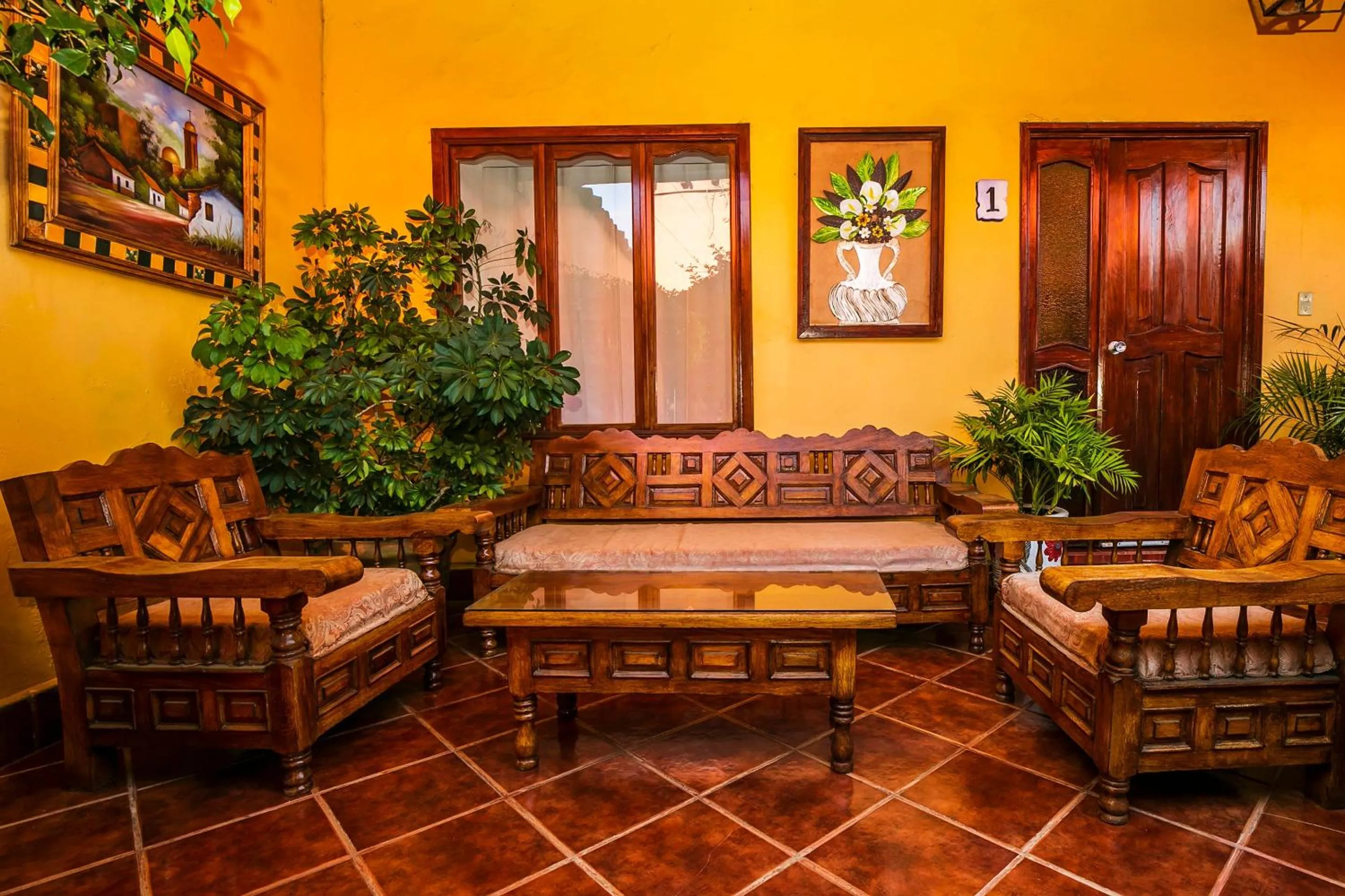 Lobby or reception in OYO Posada De Los Angeles, Pátzcuaro