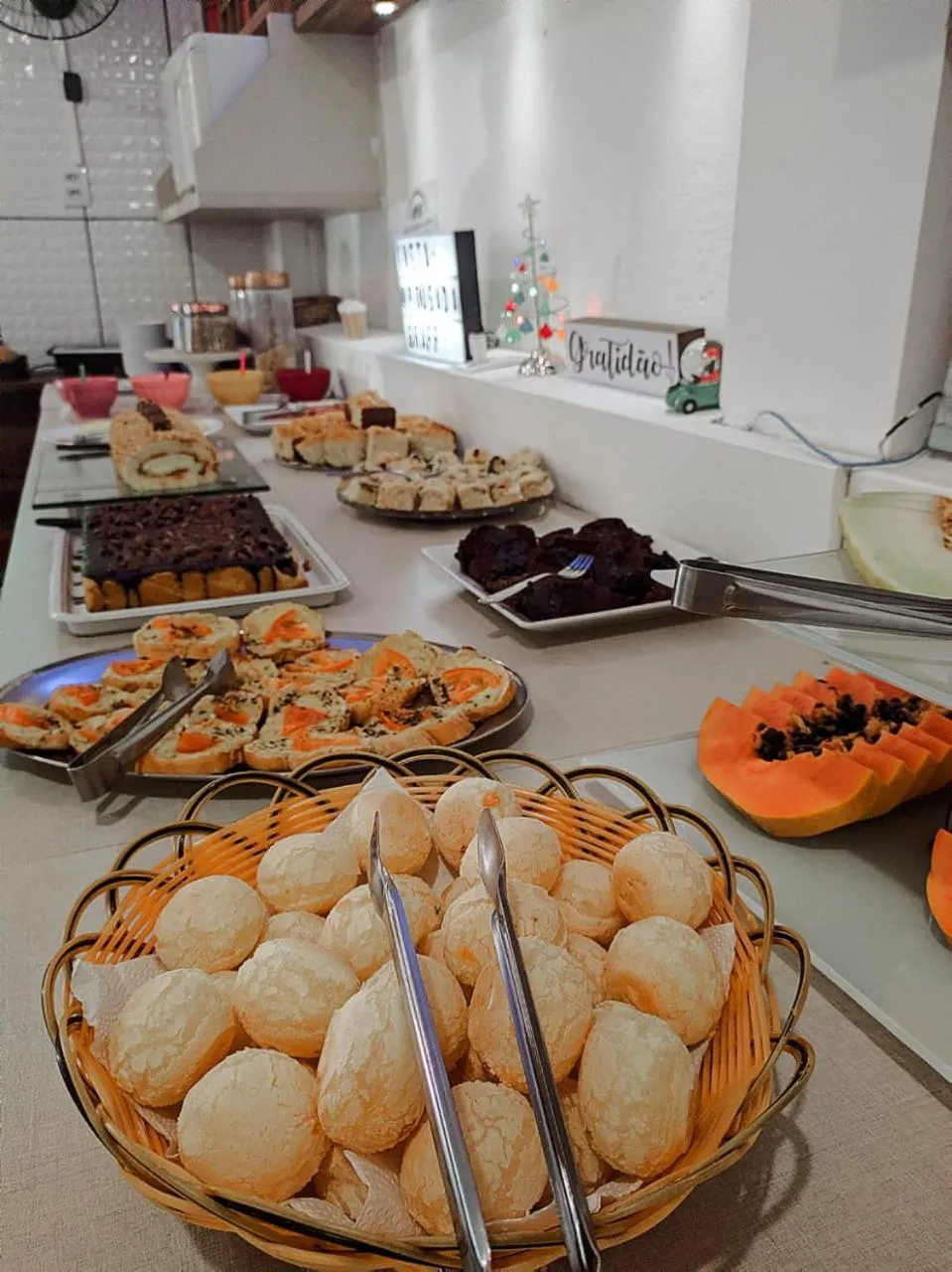 Continental breakfast in Pousada Graff