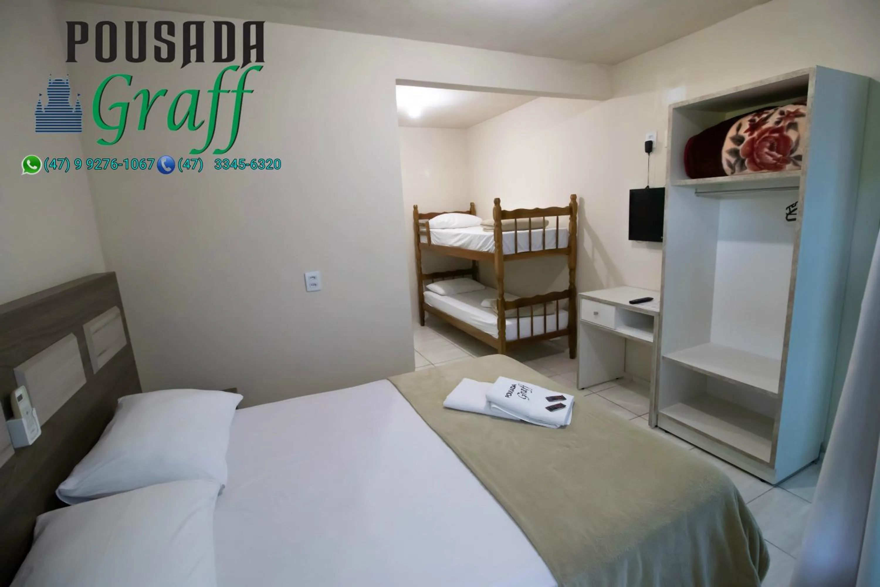 Photo of the whole room, Bed in Pousada Graff