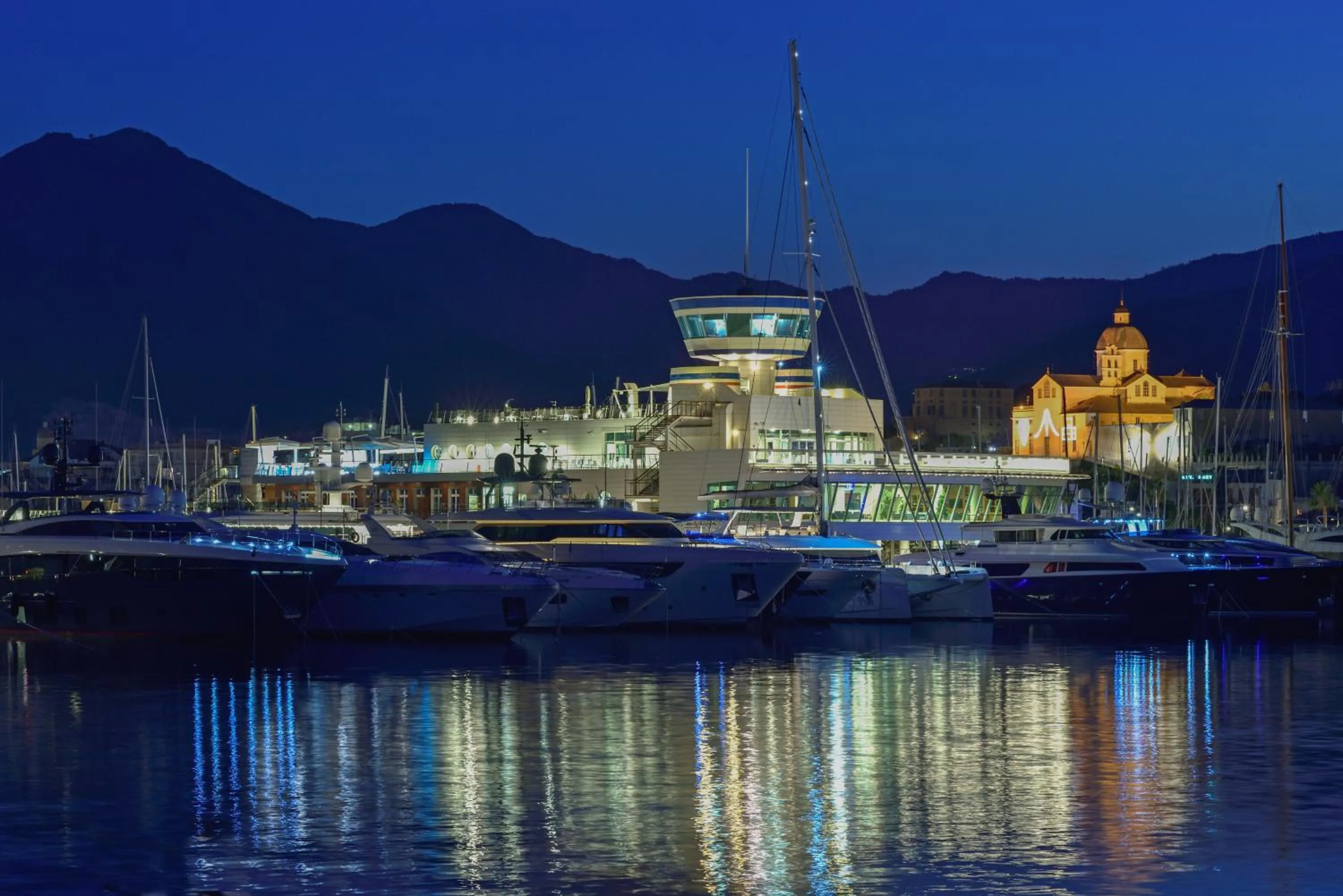 View (from property/room) in Albergo Yacht Club Marina Di Loano