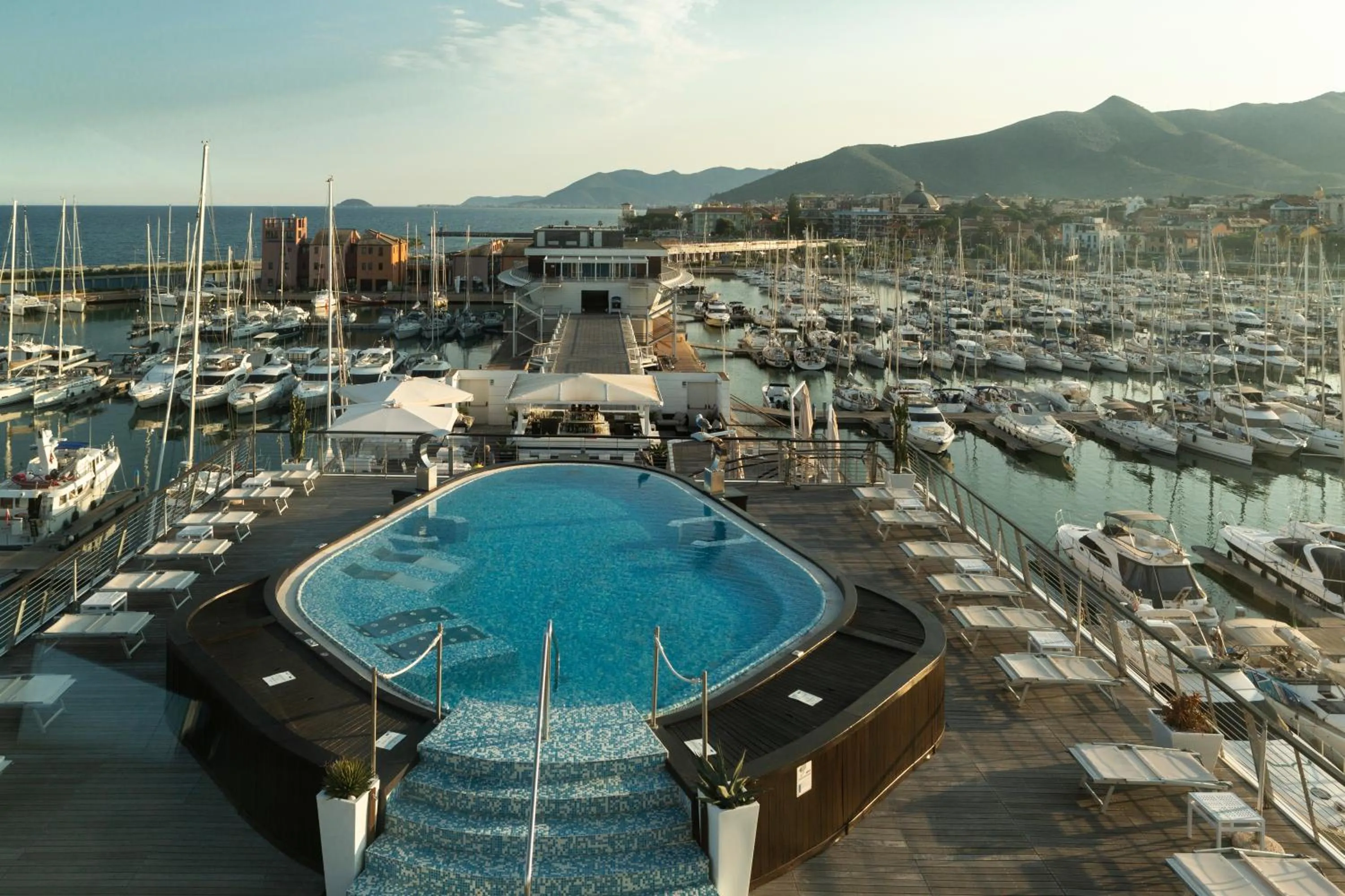 Solarium in Albergo Yacht Club Marina Di Loano