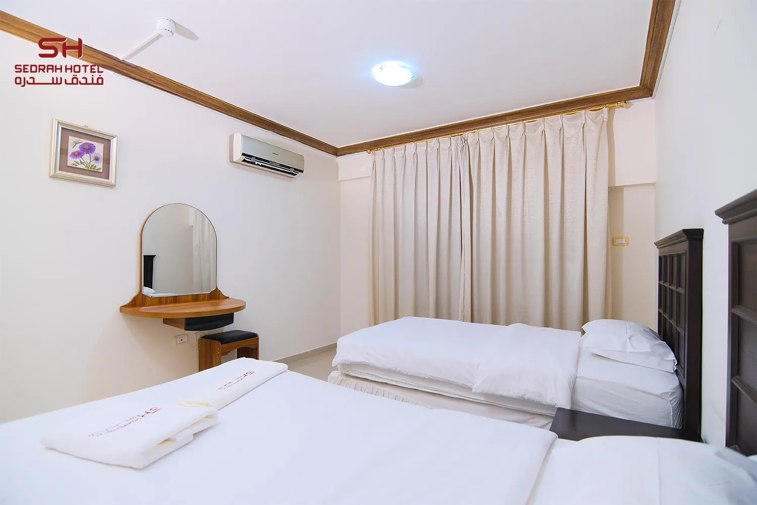 Photo of the whole room, Bed in Sedrah Hotel