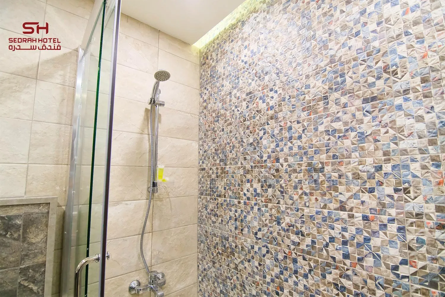 Shower in Sedrah Hotel