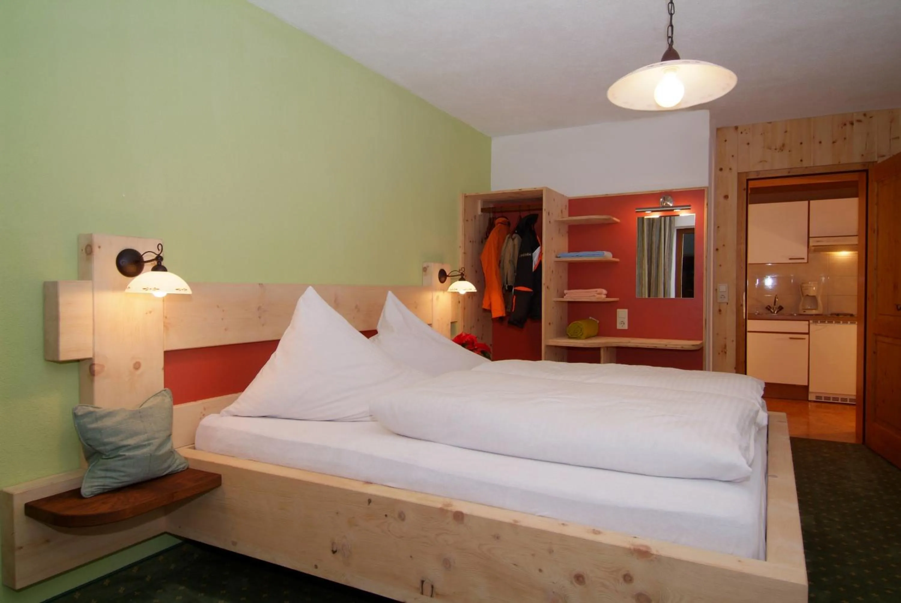 Bed in Appartement Ambrosius
