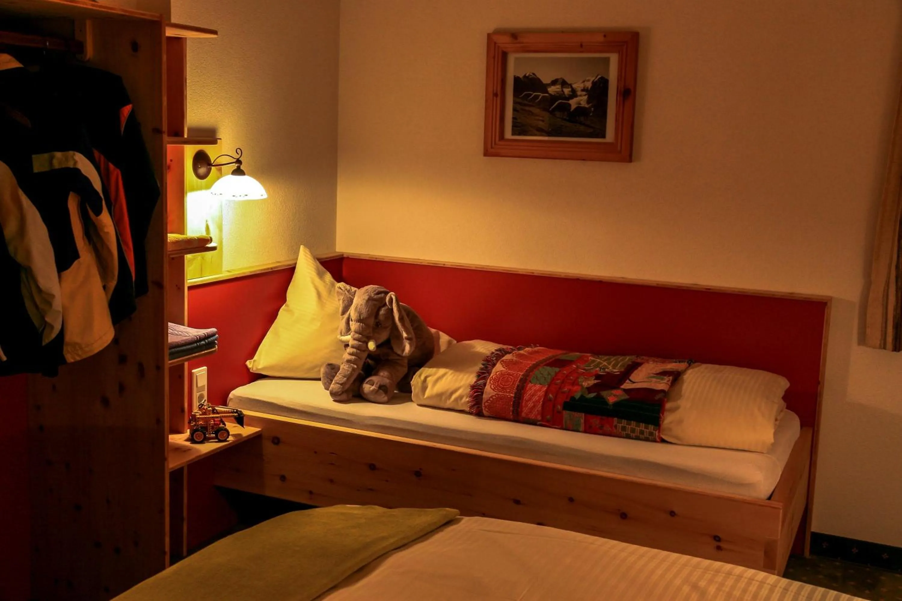 Bed in Appartement Ambrosius