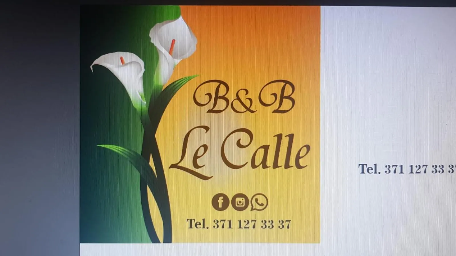 Logo/Certificate/Sign in Le Calle