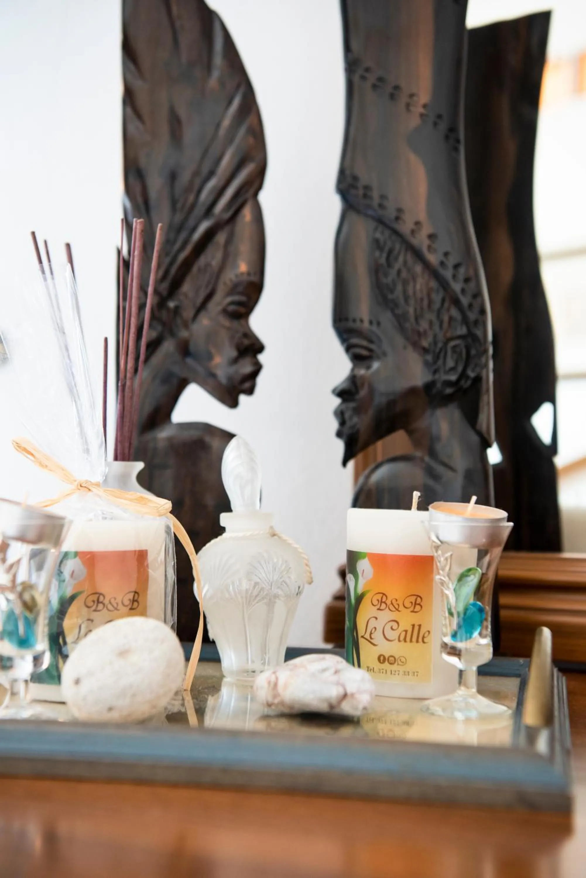 Decorative detail in Le Calle