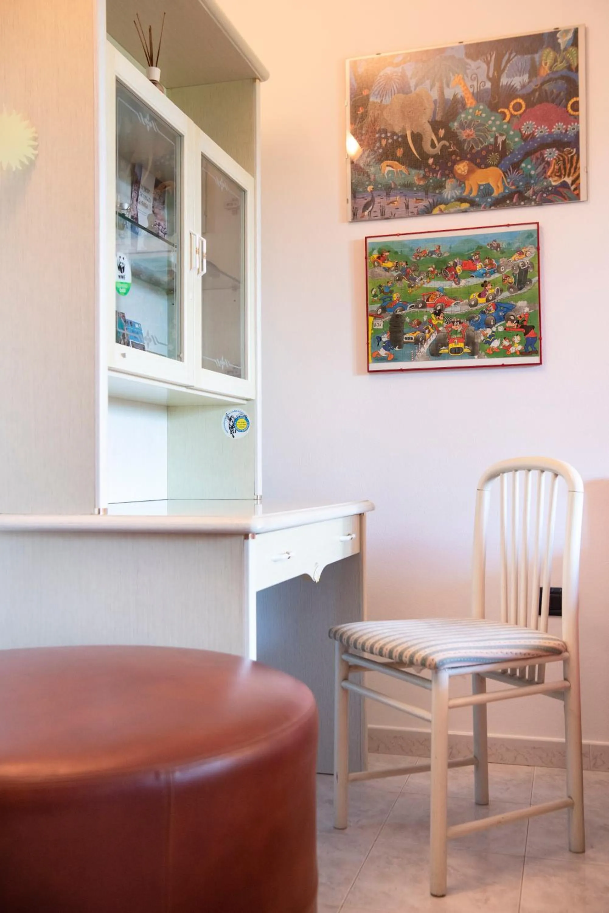 Seating area in Le Calle