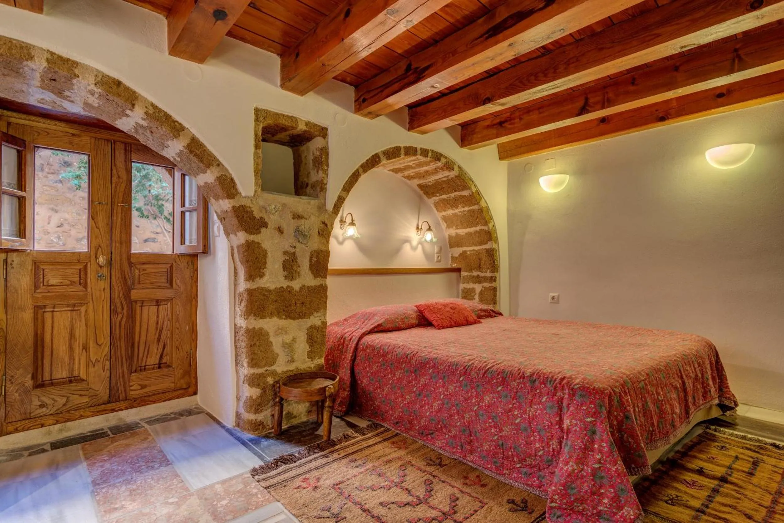 Bedroom, Bed in Malvasia Traditional Hotel