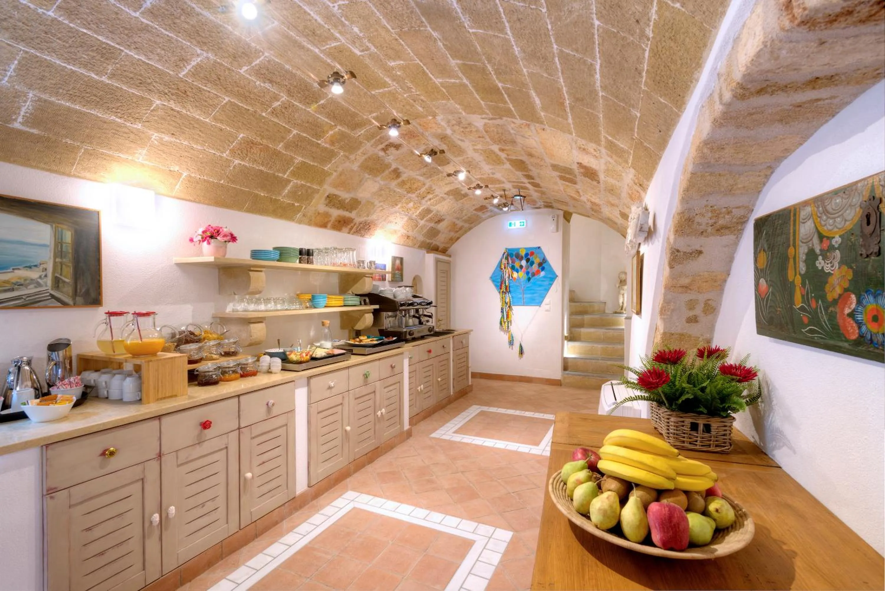 Buffet breakfast in Ritsos Guesthouse