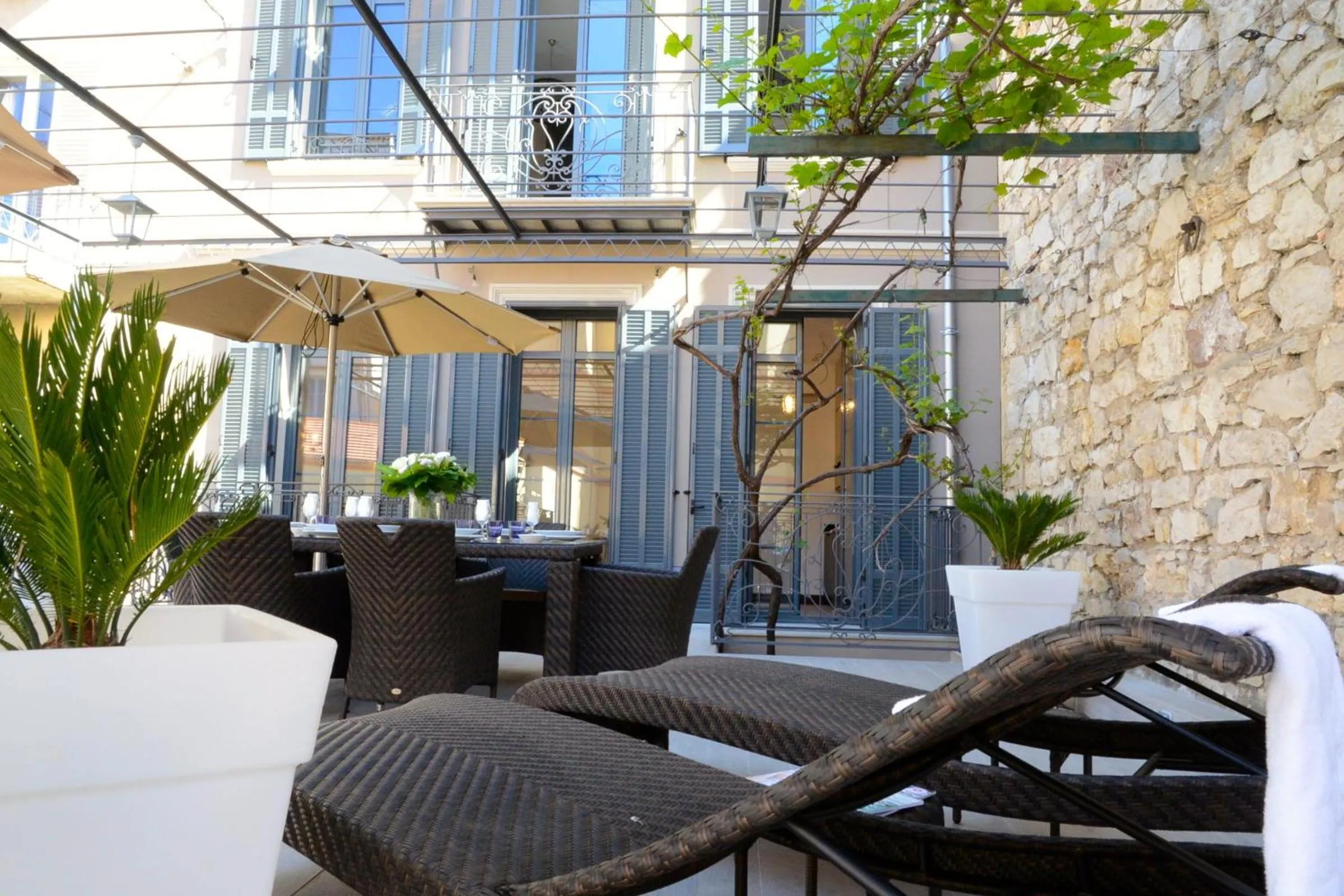 Patio in ViLLA ANNETTE