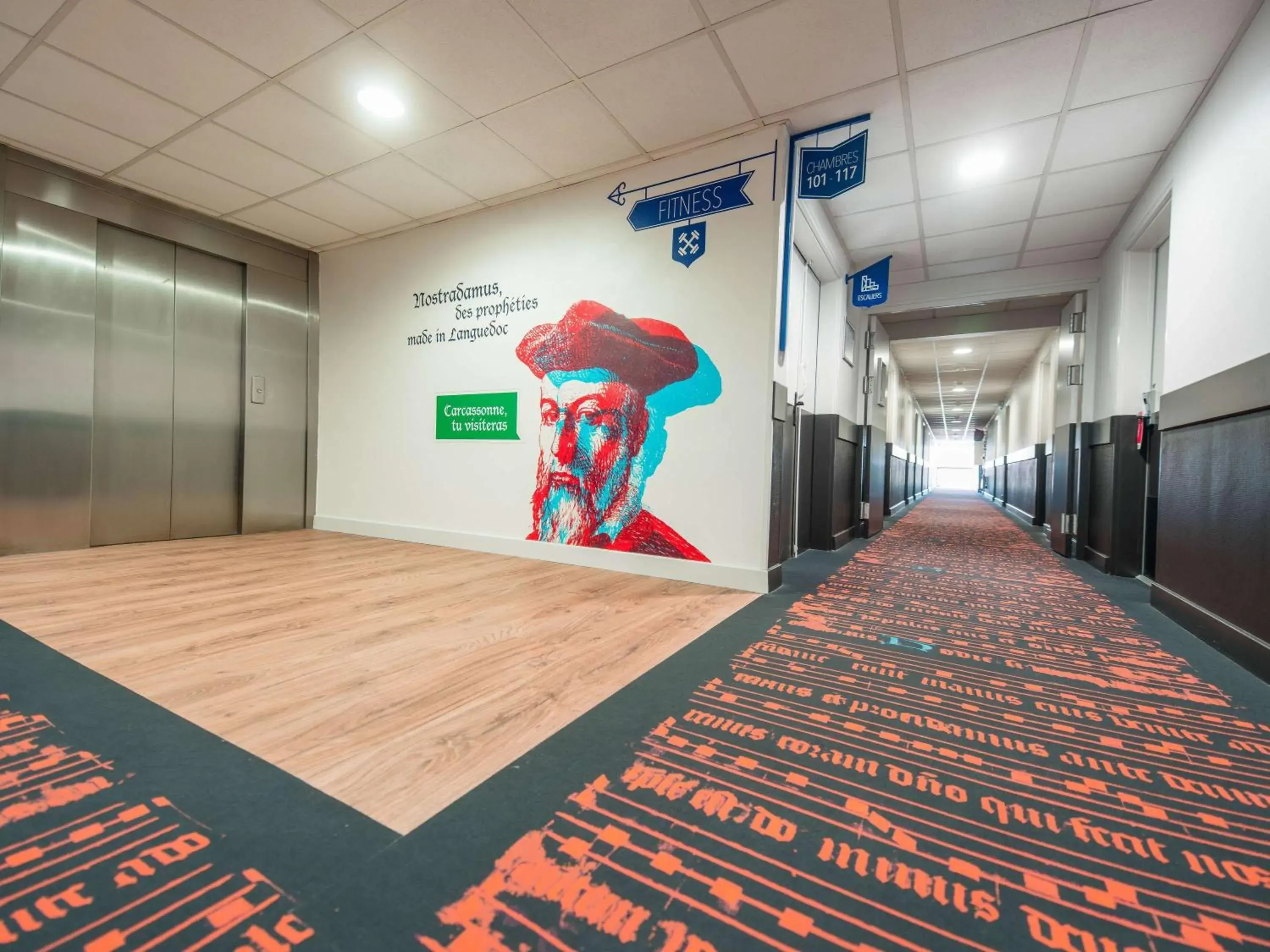 Property building in ibis Styles Carcassonne La Cité Property building in ibis Styles Carcassonne La Cité