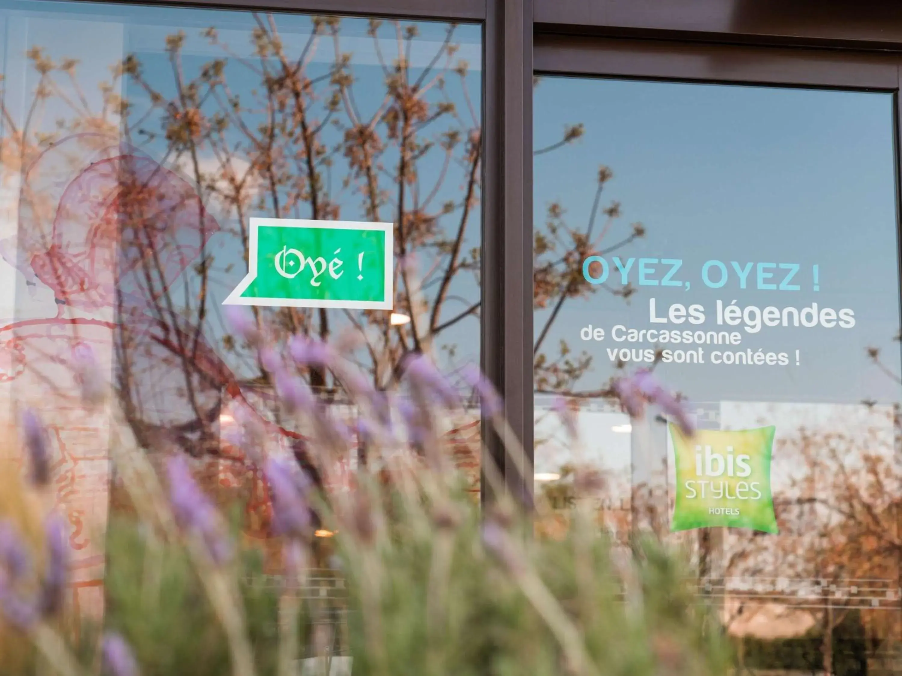 Property building in ibis Styles Carcassonne La Cité Property building in ibis Styles Carcassonne La Cité