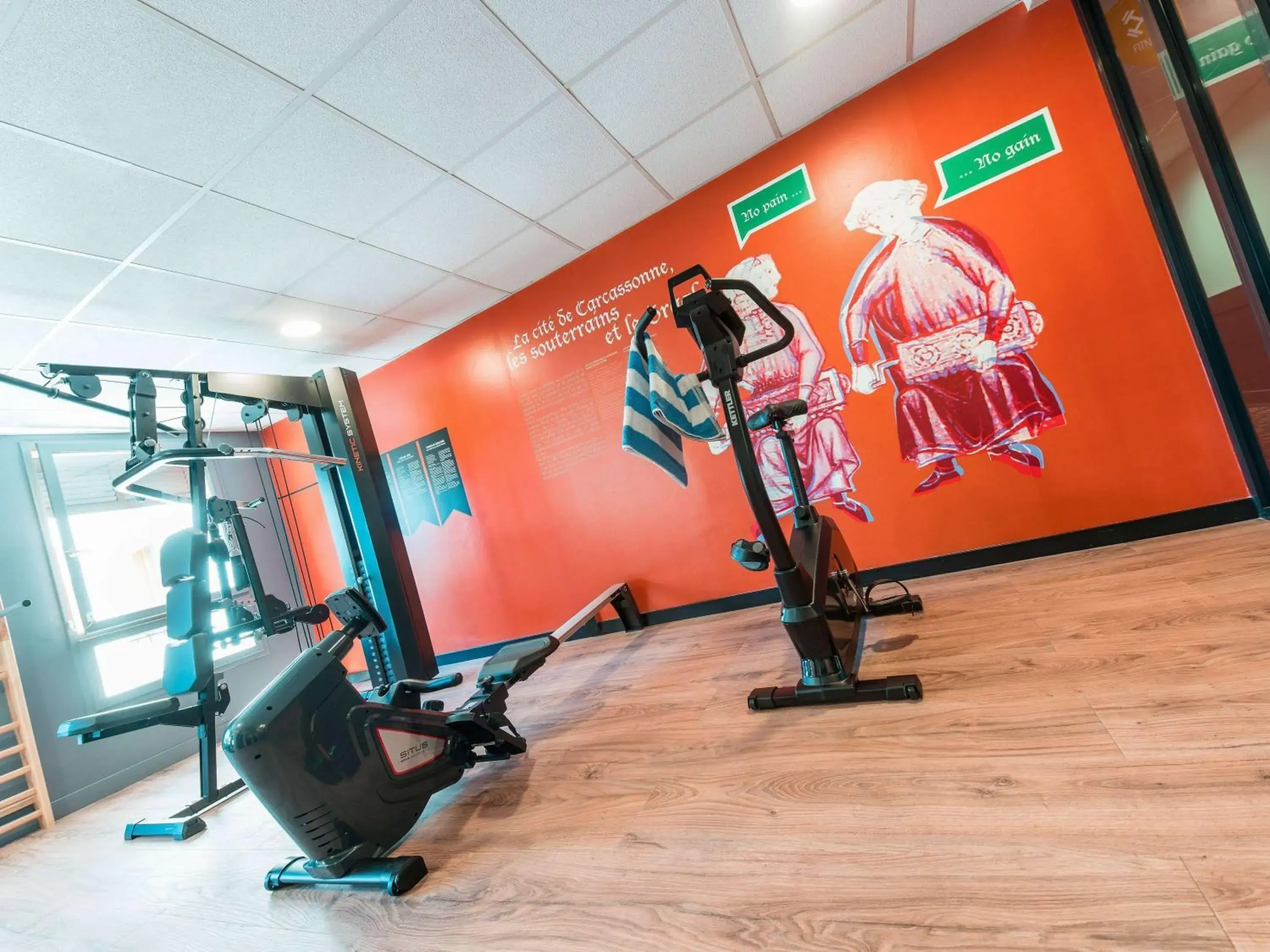 Fitness centre/facilities in ibis Styles Carcassonne La Cité Fitness centre/facilities in ibis Styles Carcassonne La Cité