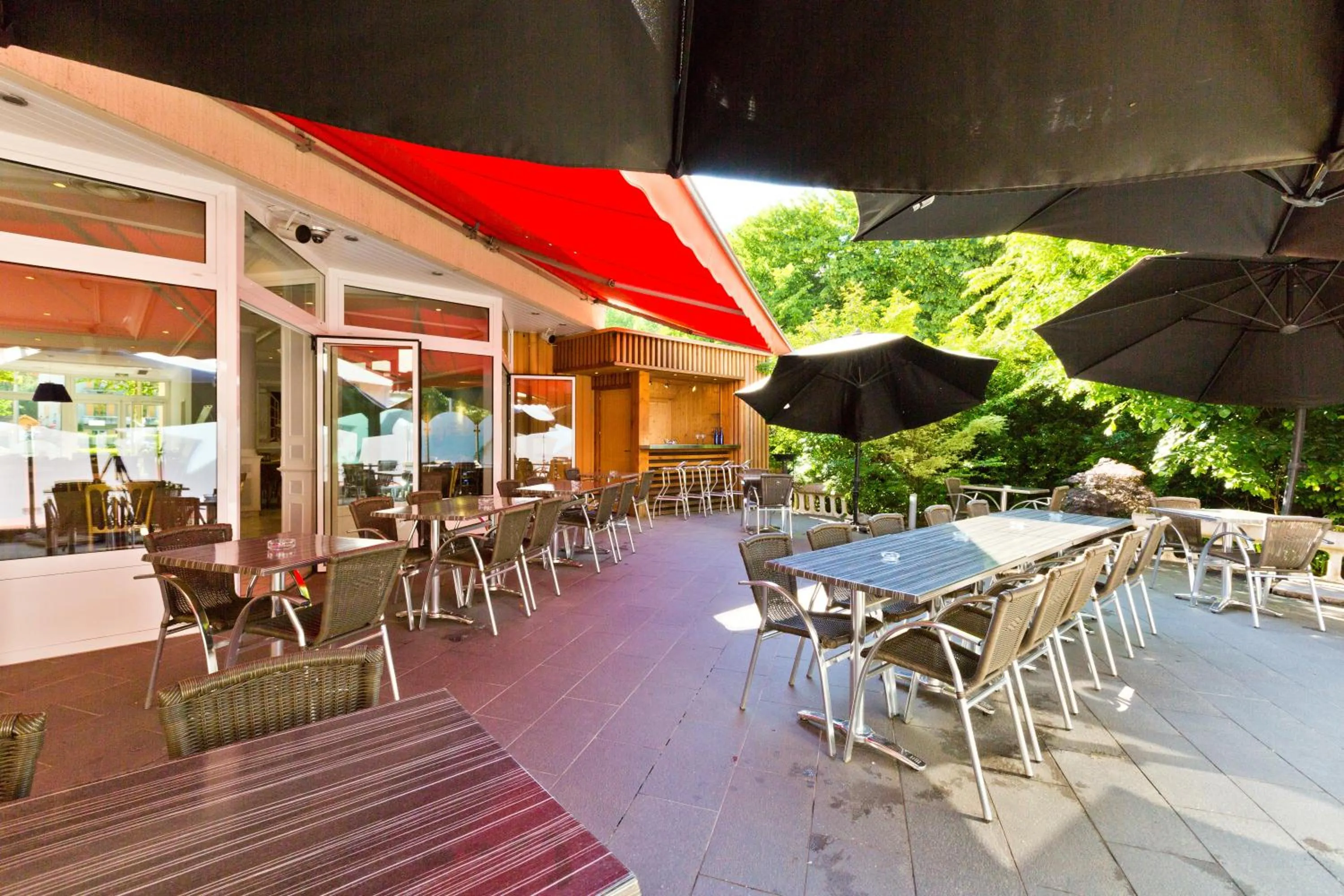 Patio in Hotel Novel Restaurant La Mamma