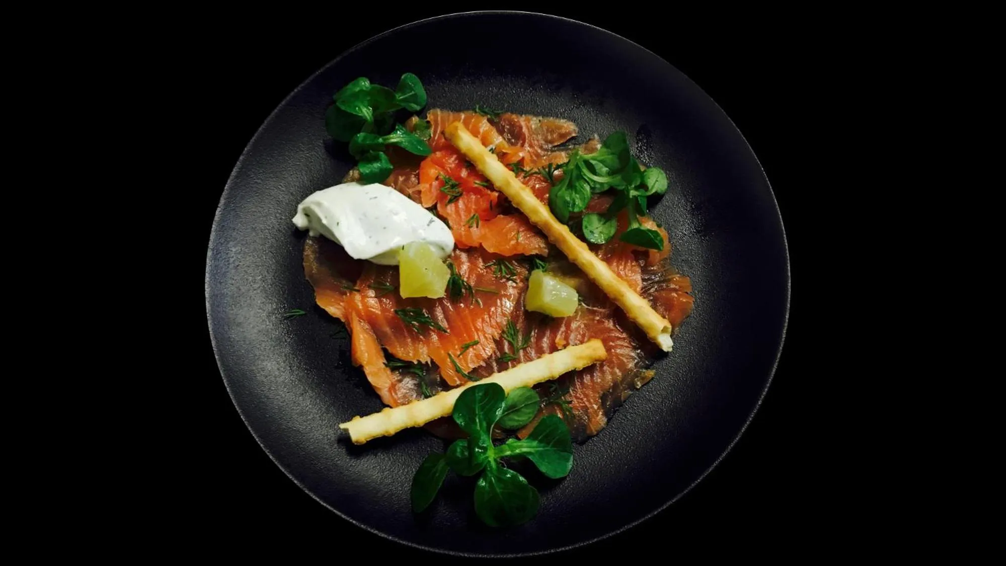 Food close-up in Hotel Novel Restaurant La Mamma