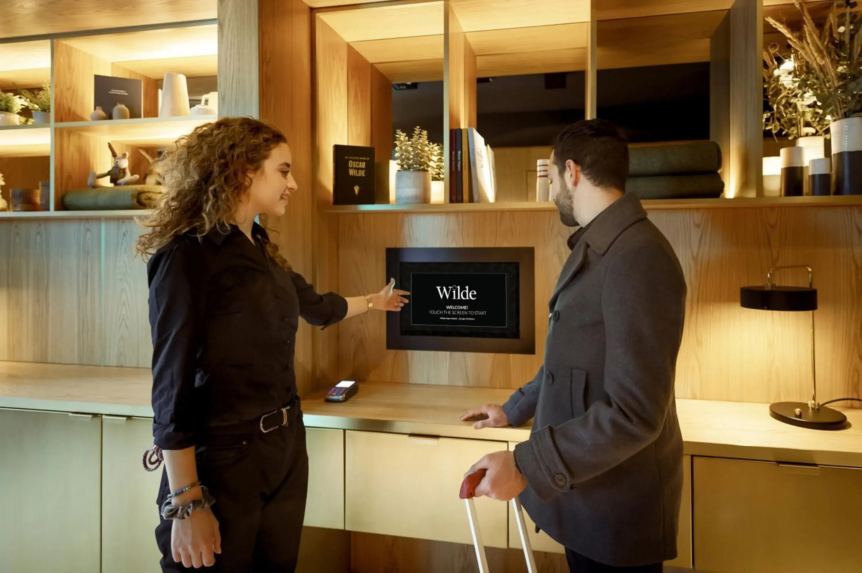 Lobby or reception in Wilde Aparthotels Berlin, Checkpoint Charlie Lobby or reception in Wilde Aparthotels Berlin, Checkpoint Charlie