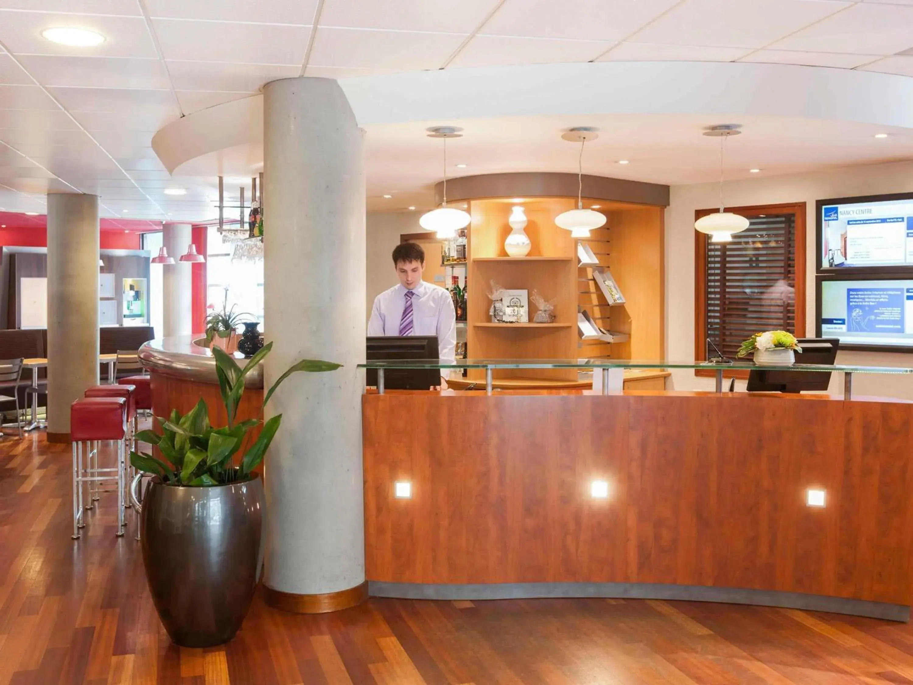 Property building in Novotel Suites Nancy Centre Property building in Novotel Suites Nancy Centre