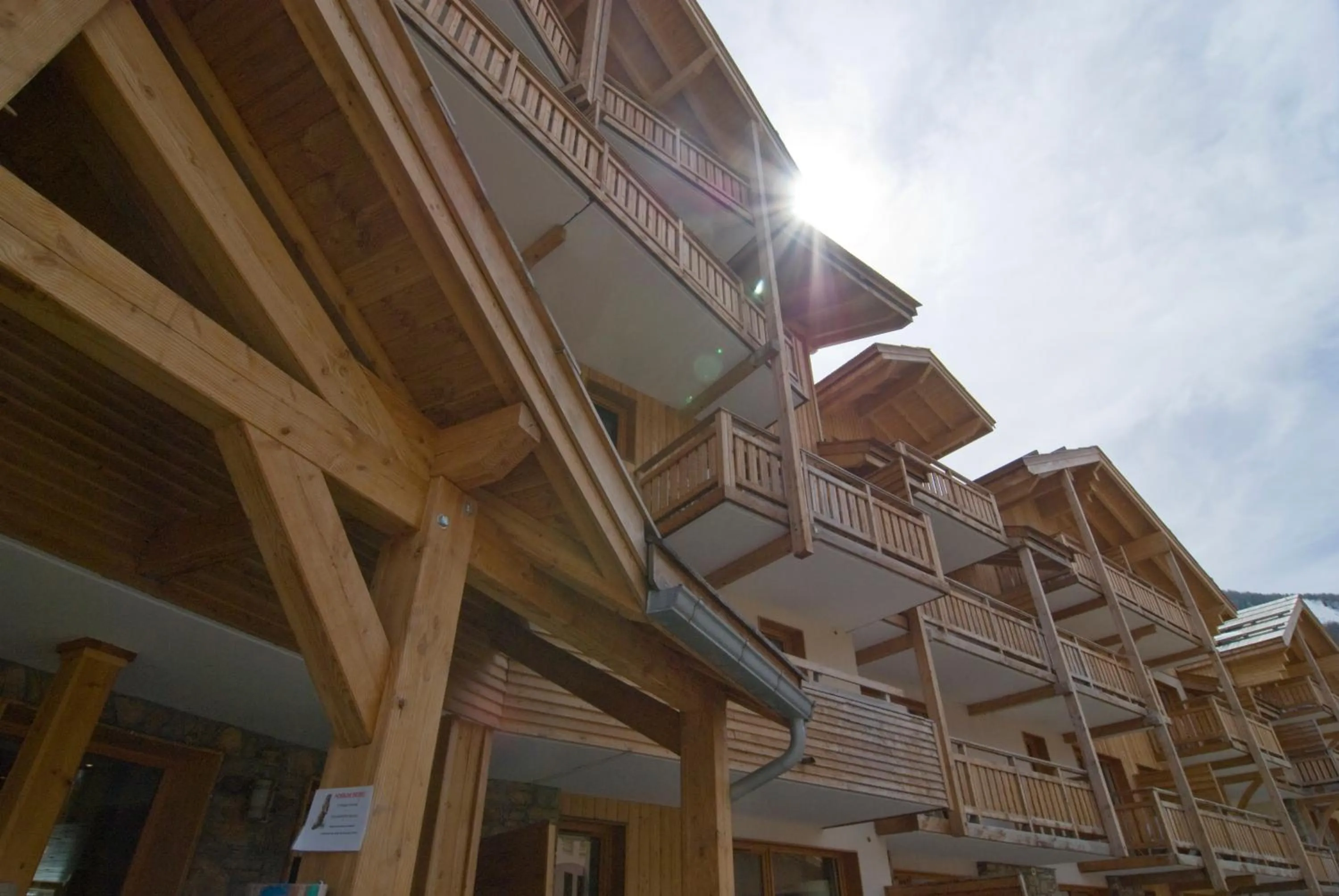 Property building in Madame Vacances Résidence Le Parc Des Airelles