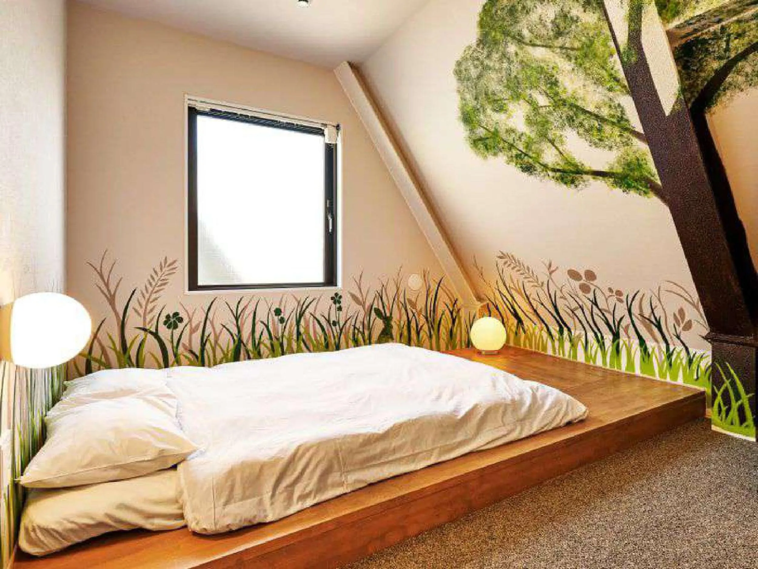 Photo of the whole room in &AND HOSTEL KURAMAE west