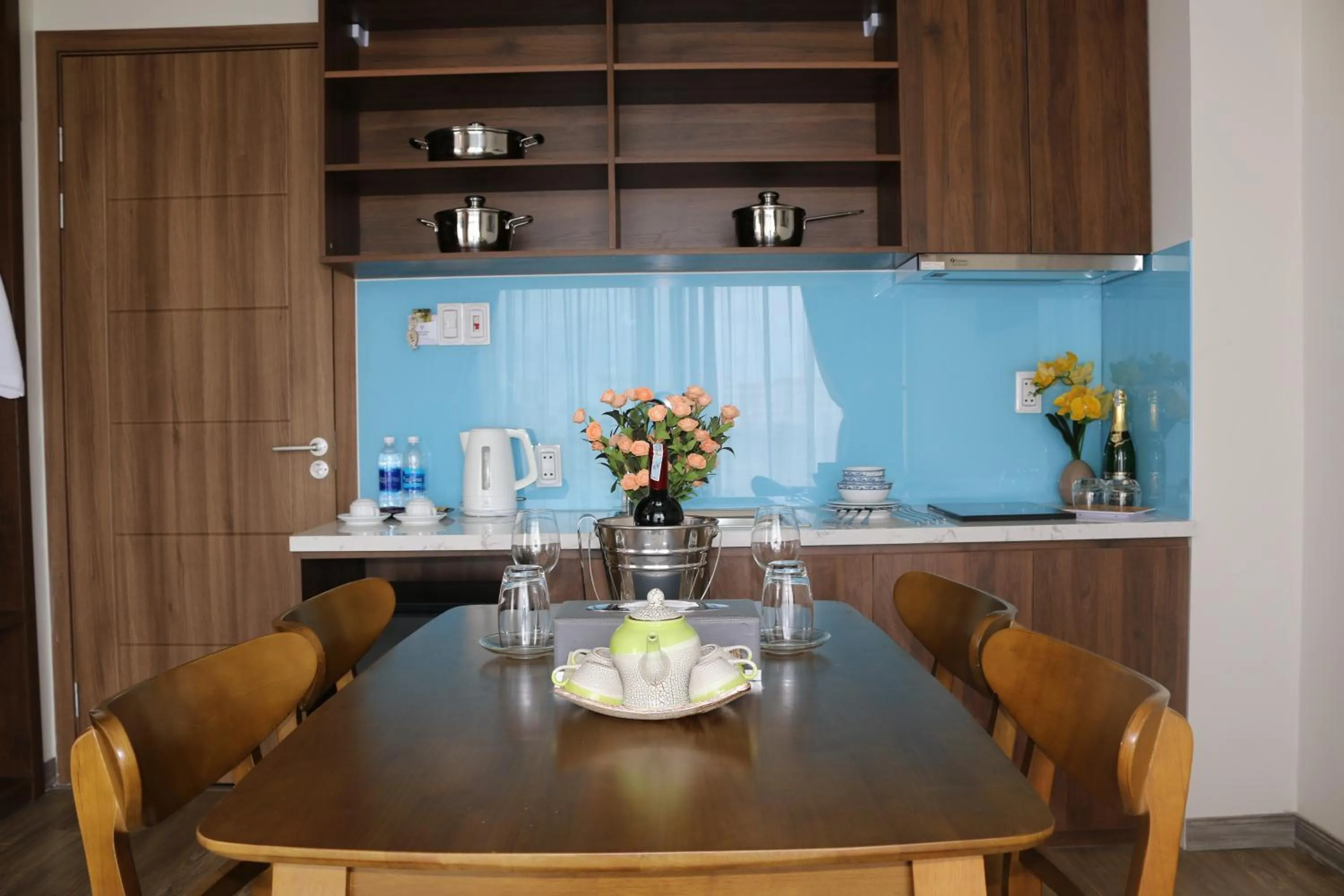 Kitchen or kitchenette in The Fish Village Villa