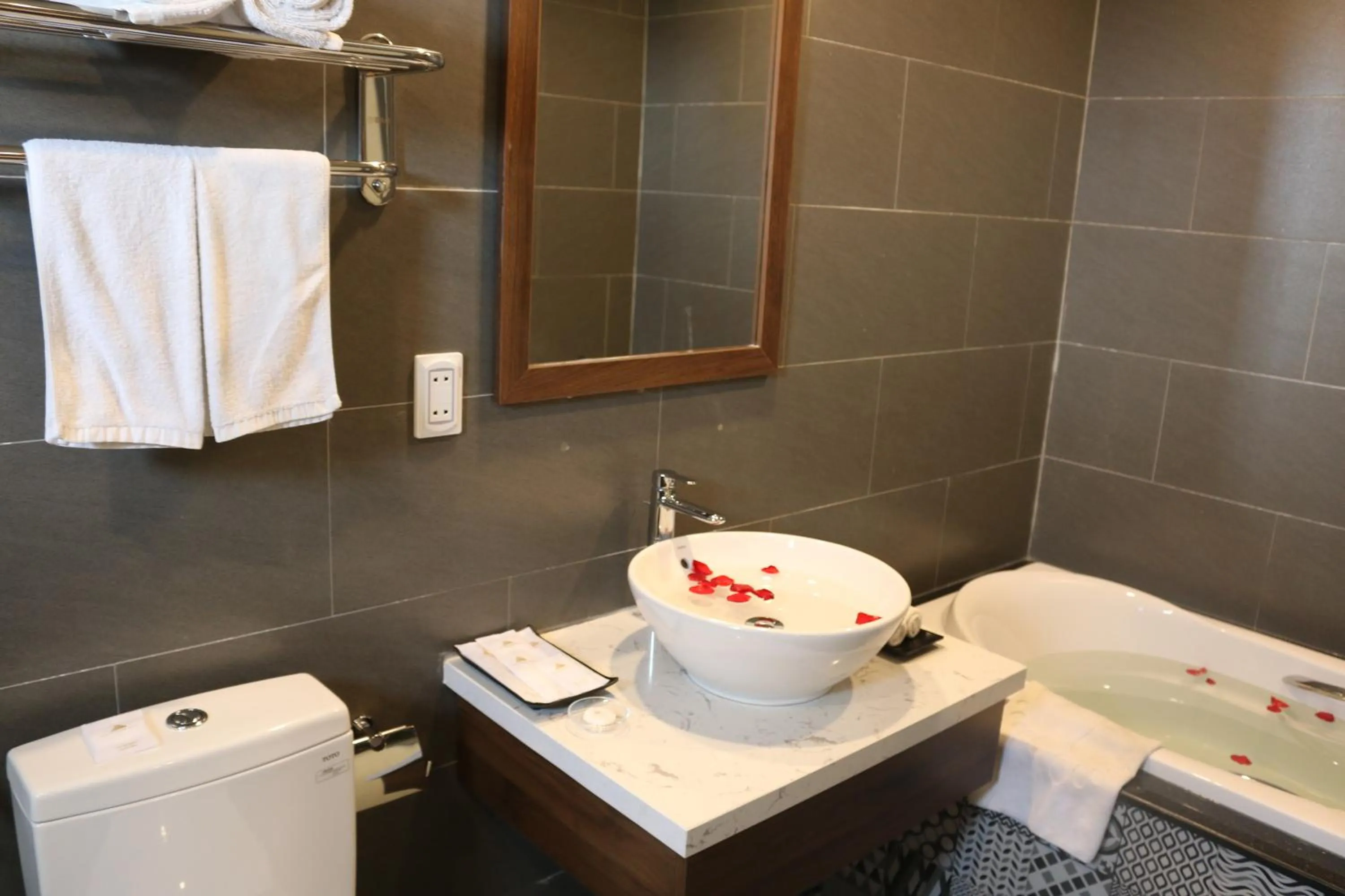 Toilet in The Fish Village Villa