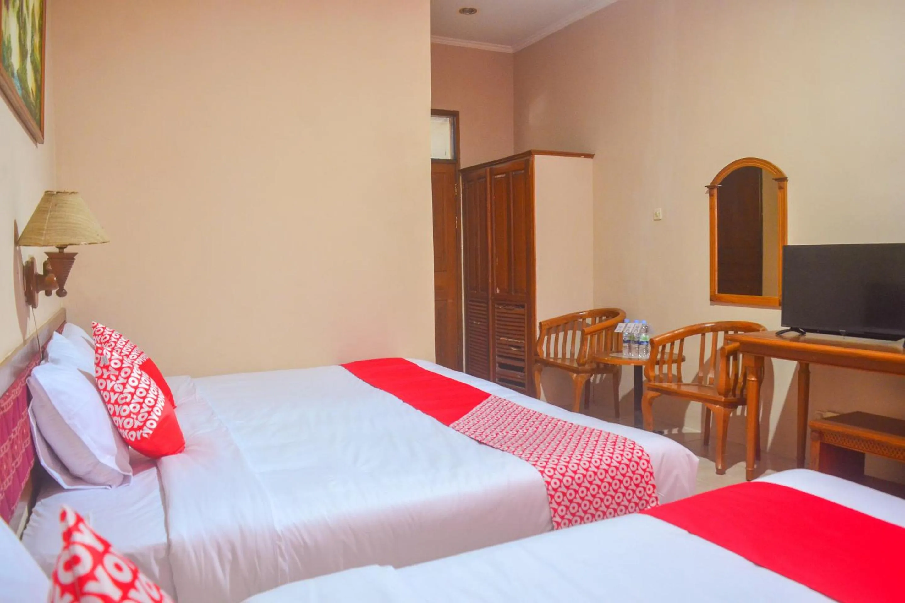 Bedroom, Bed in Hotel O Pantai Jaya