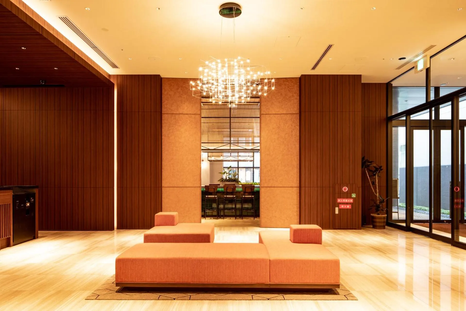 Lobby or reception in HOTEL FORZA HAKATAEKI CHIKUSHIGUCHI Ⅱ