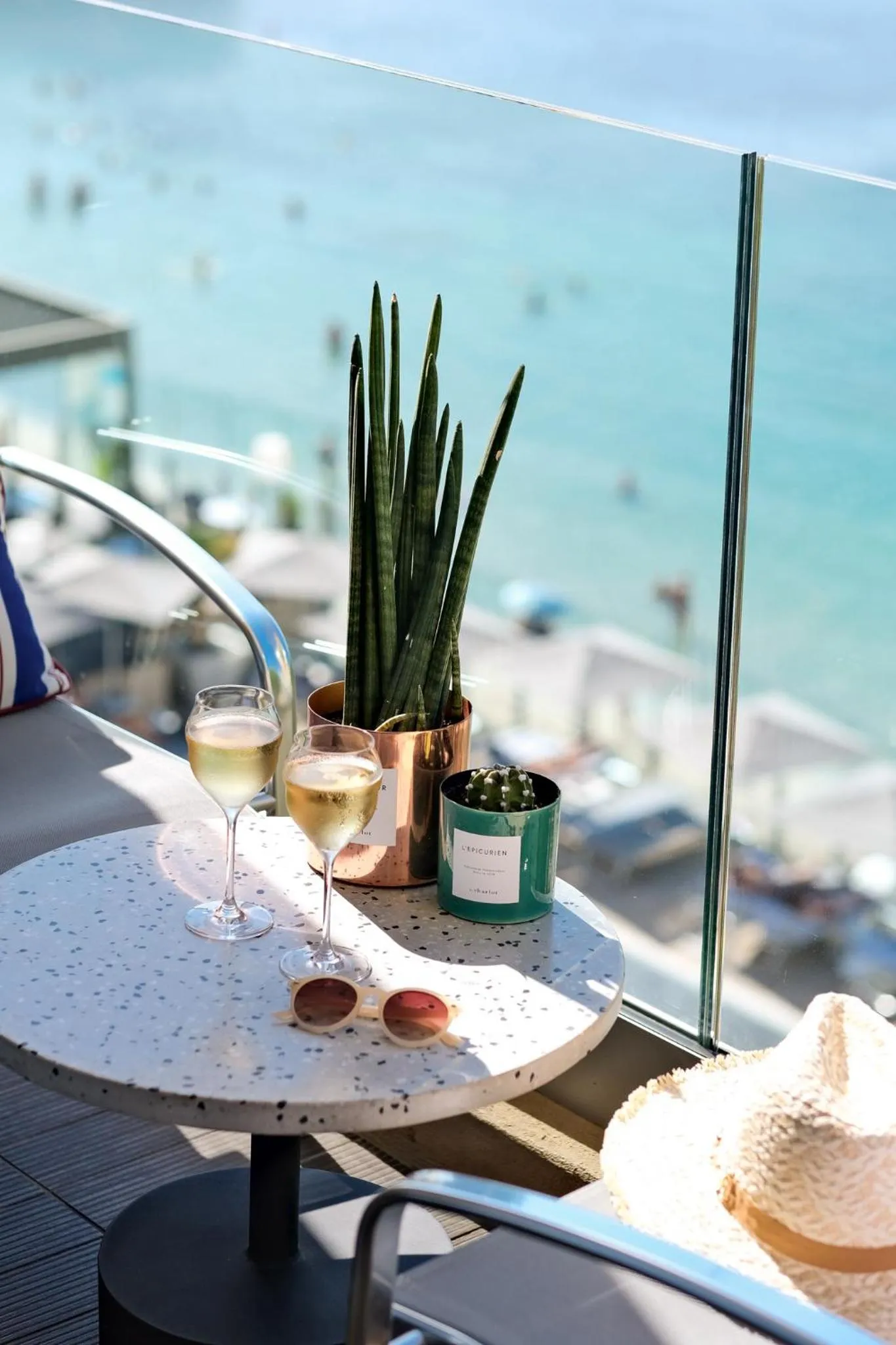 Balcony/Terrace in Thalazur Bandol Ile Rousse - Hôtel & Spa