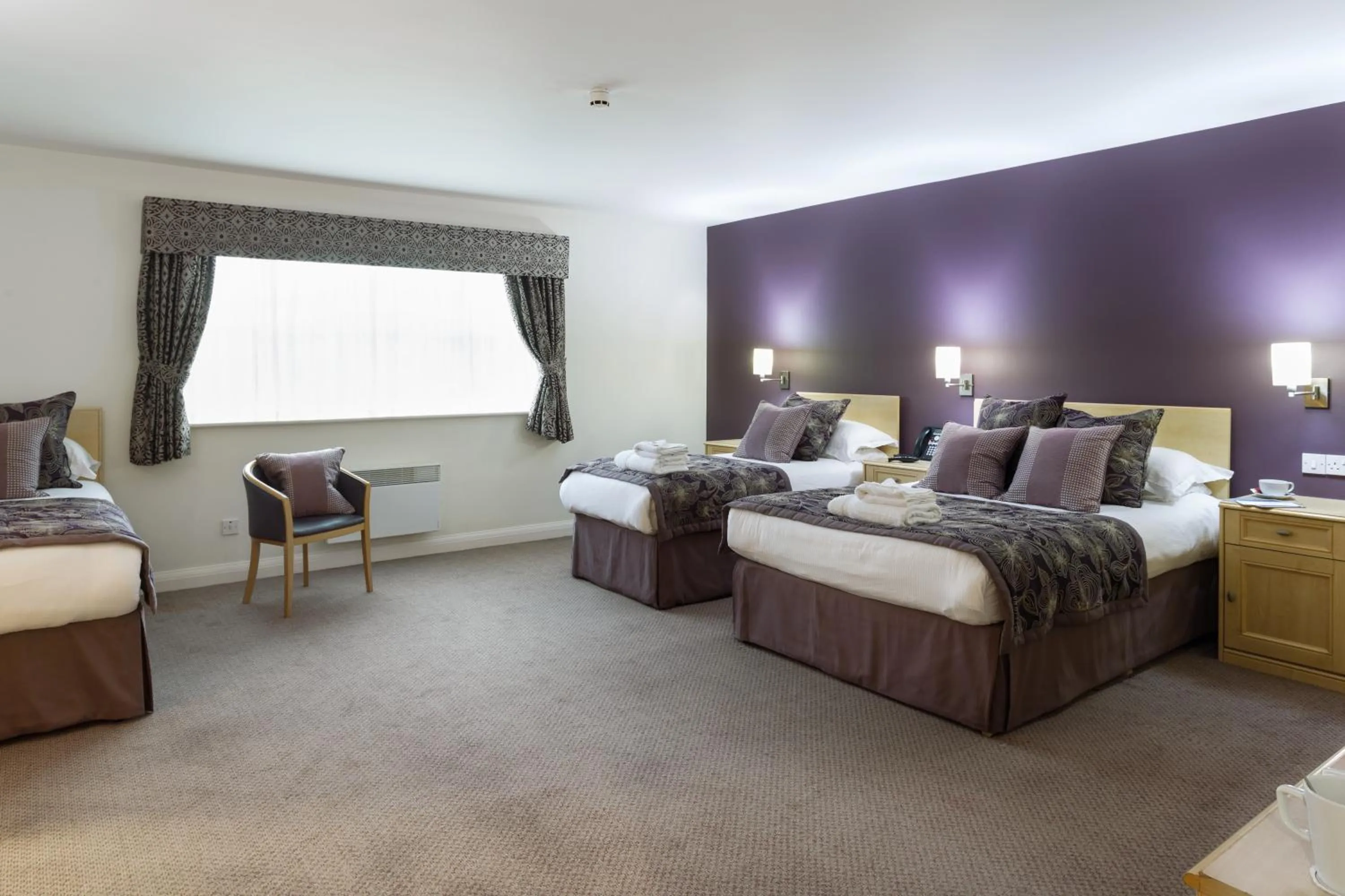 Photo of the whole room, Bed in Burntwood Court Hotel