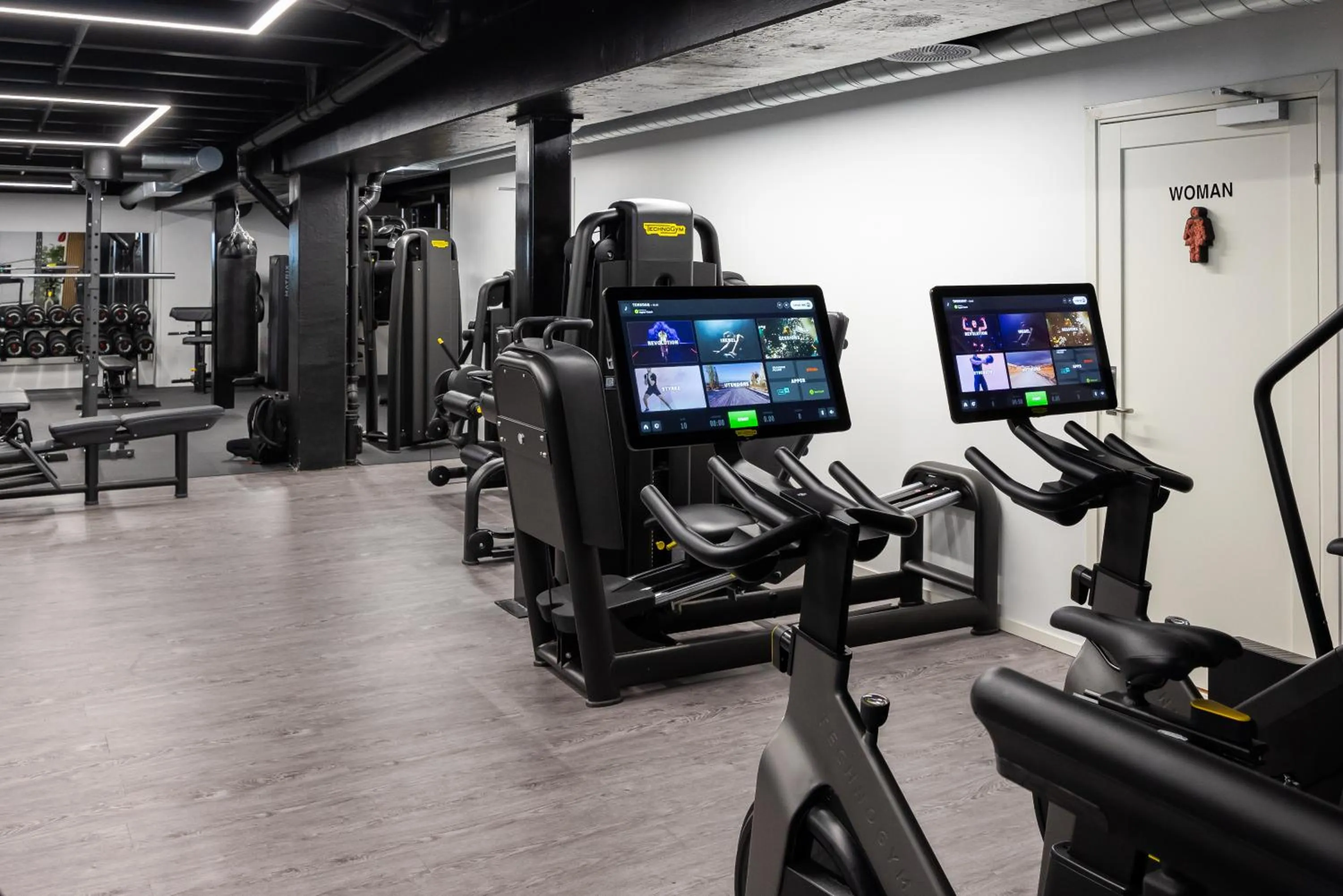 Fitness centre/facilities in Stryn House Hotel
