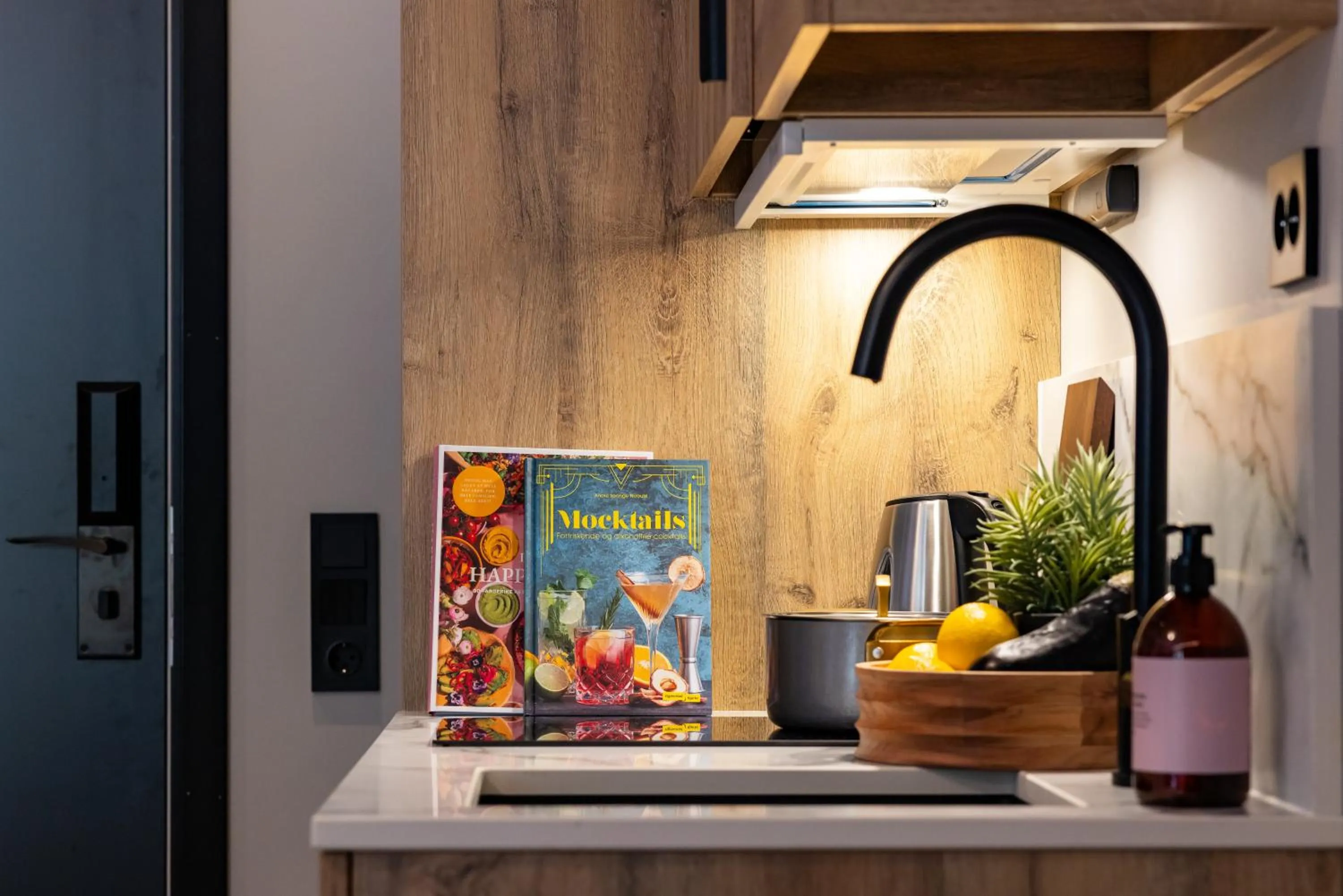 Kitchen or kitchenette in Stryn House Hotel