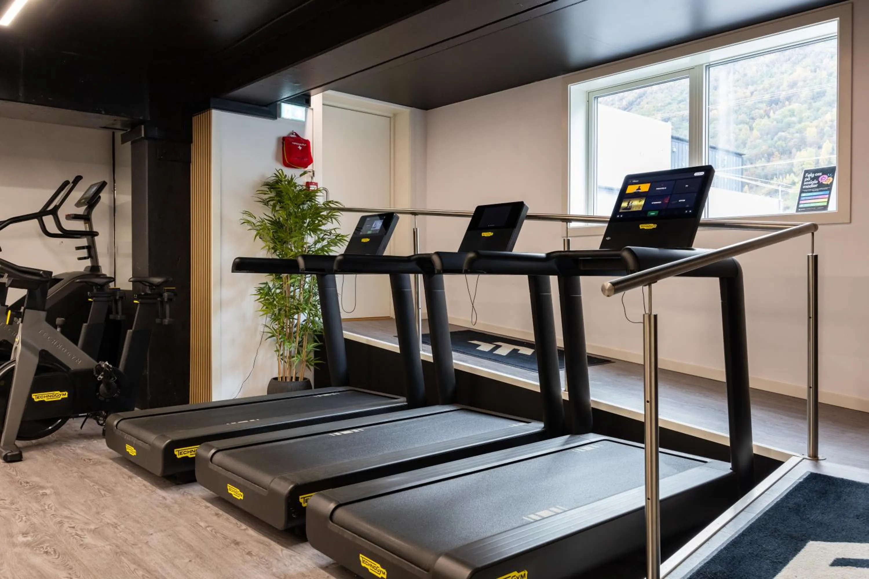 Fitness centre/facilities in Stryn House Hotel