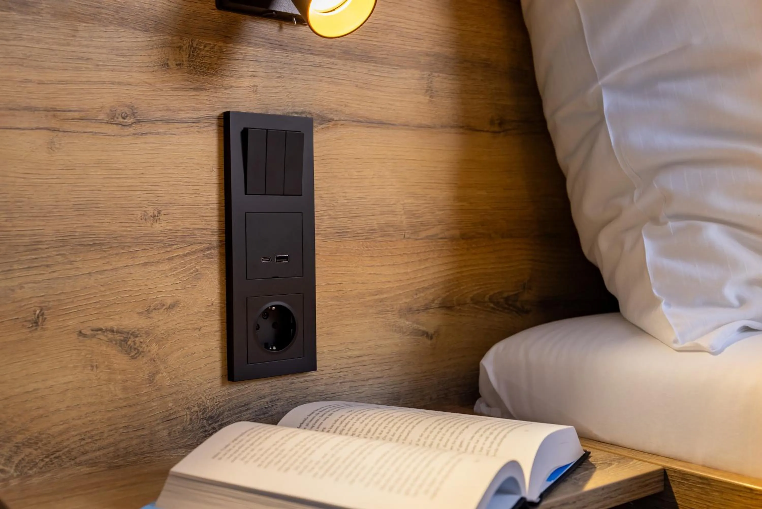 Bed in Stryn House Hotel