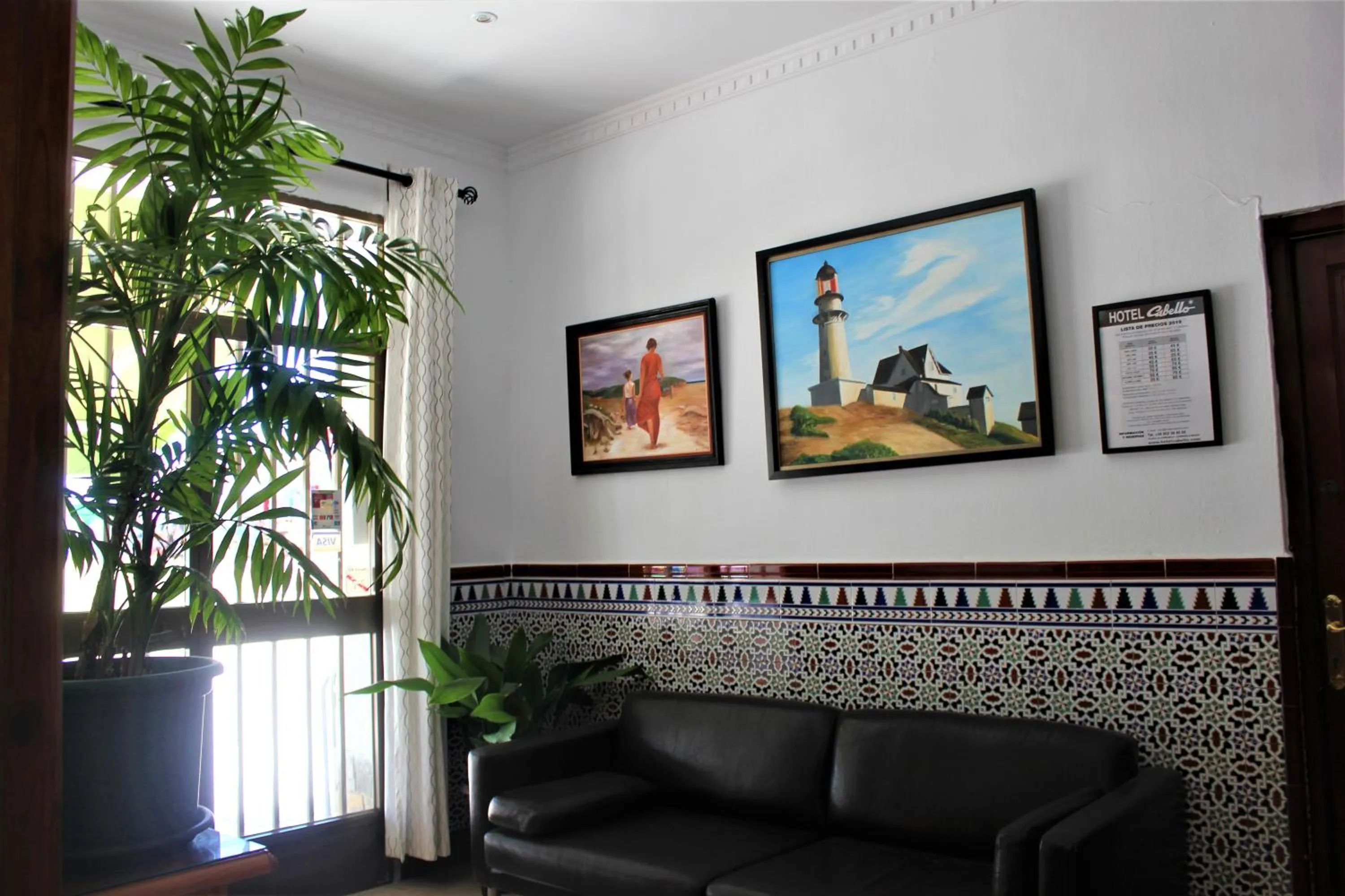 Living room in Hotel Cabello