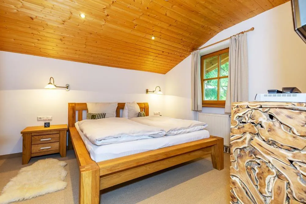 Bed in Chalet Bergromantik