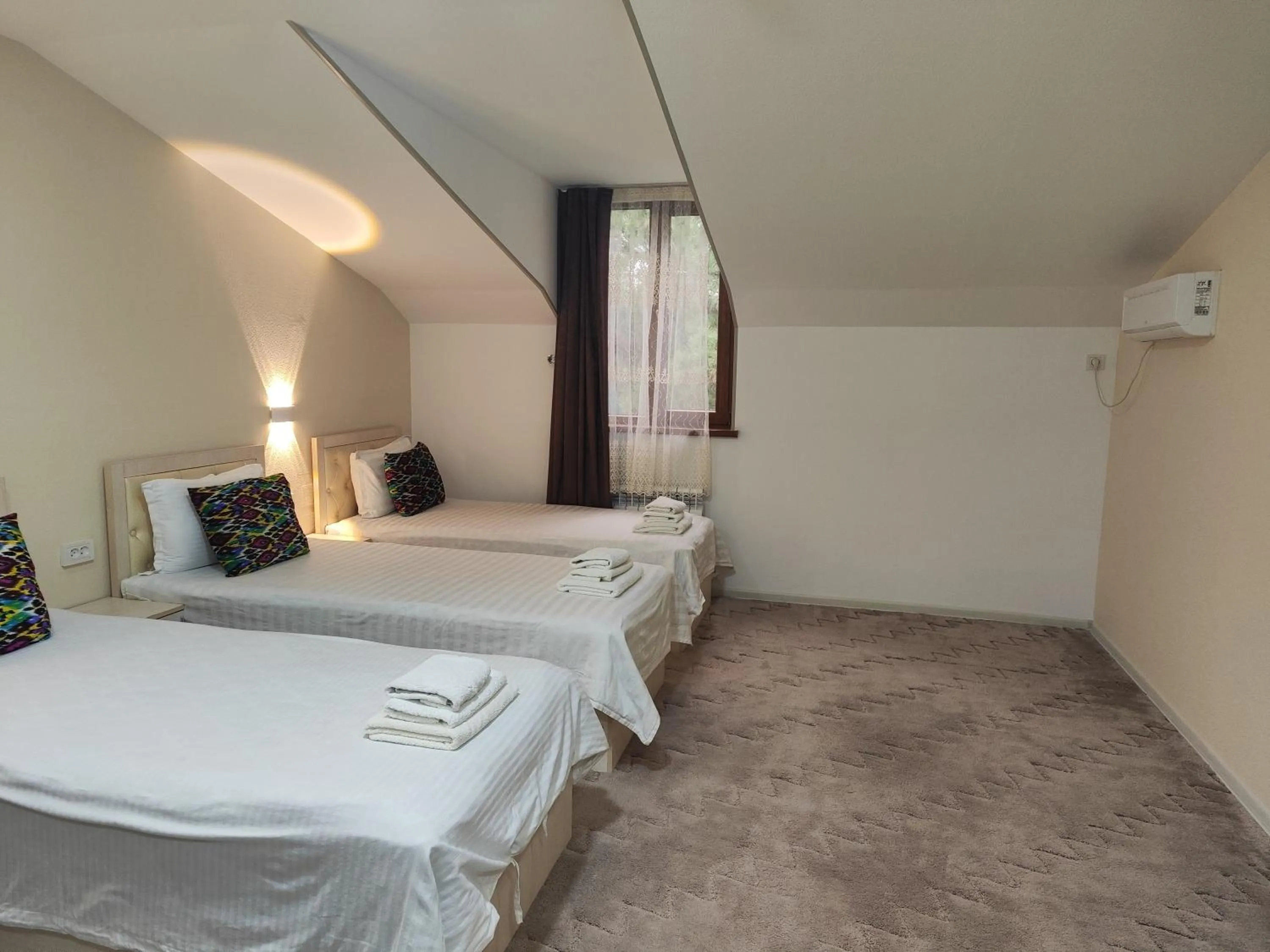 Bed in Hotel Suzani Samarkand