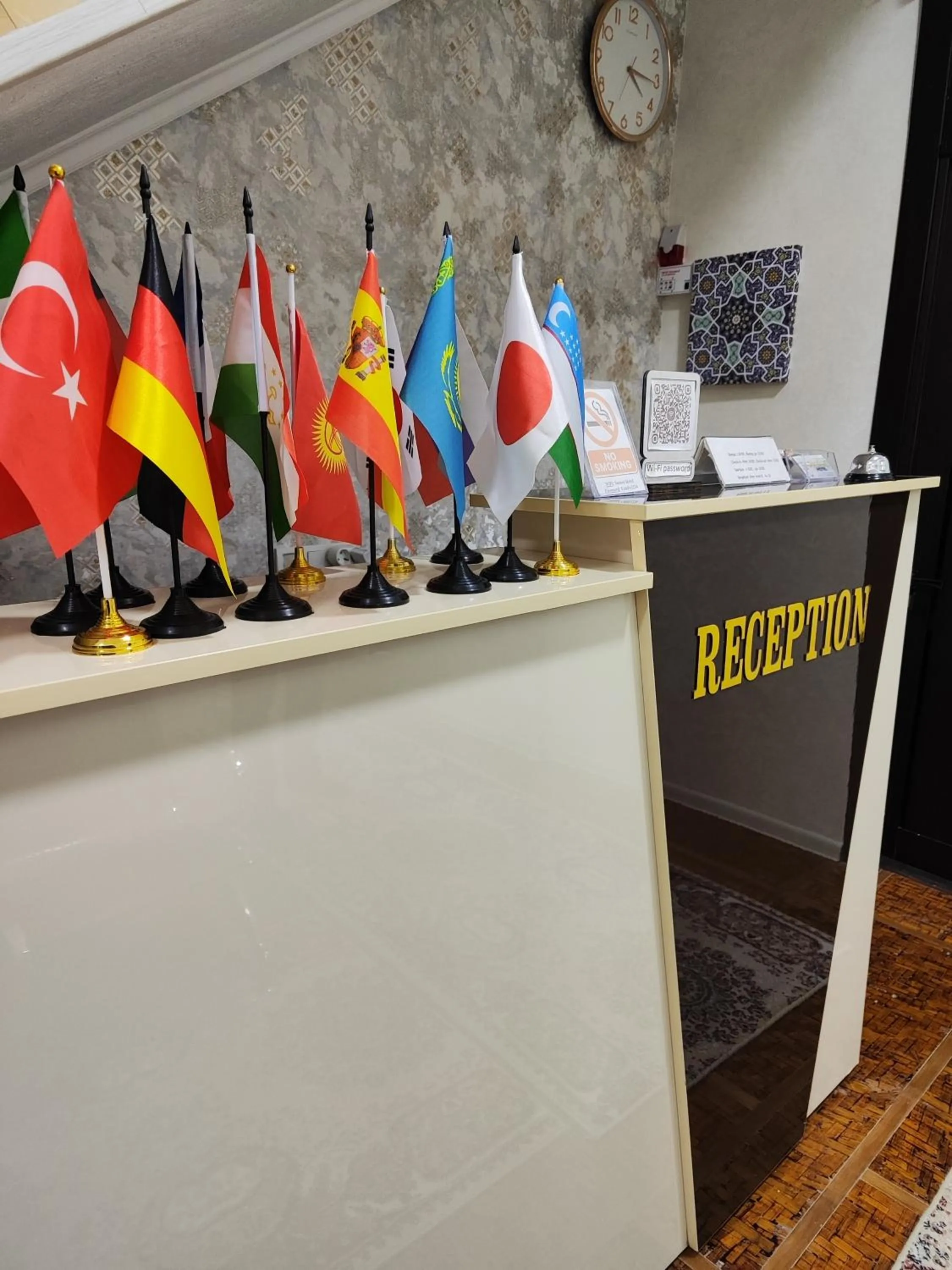 Lobby or reception in Hotel Suzani Samarkand