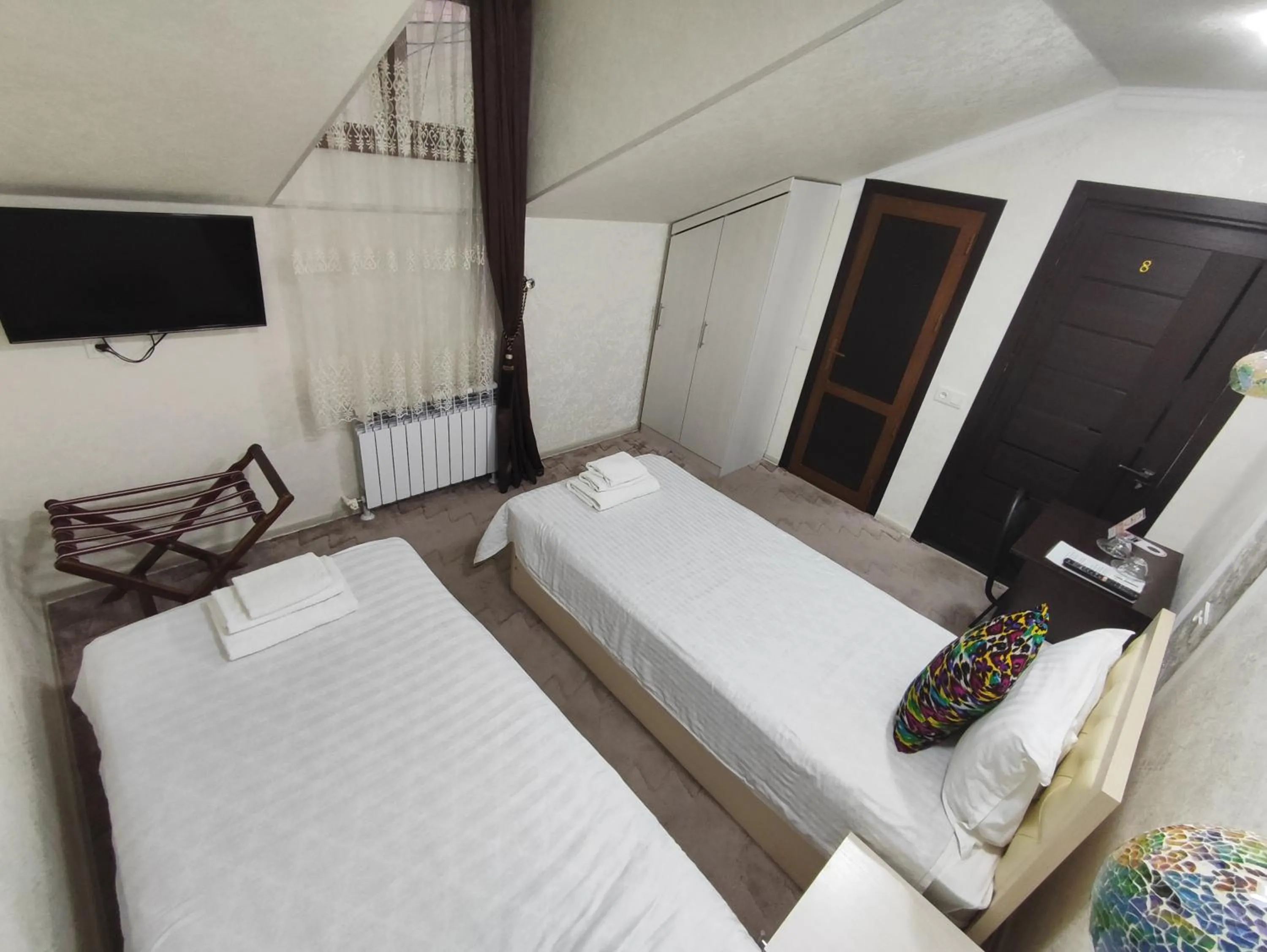 Bed in Hotel Suzani Samarkand