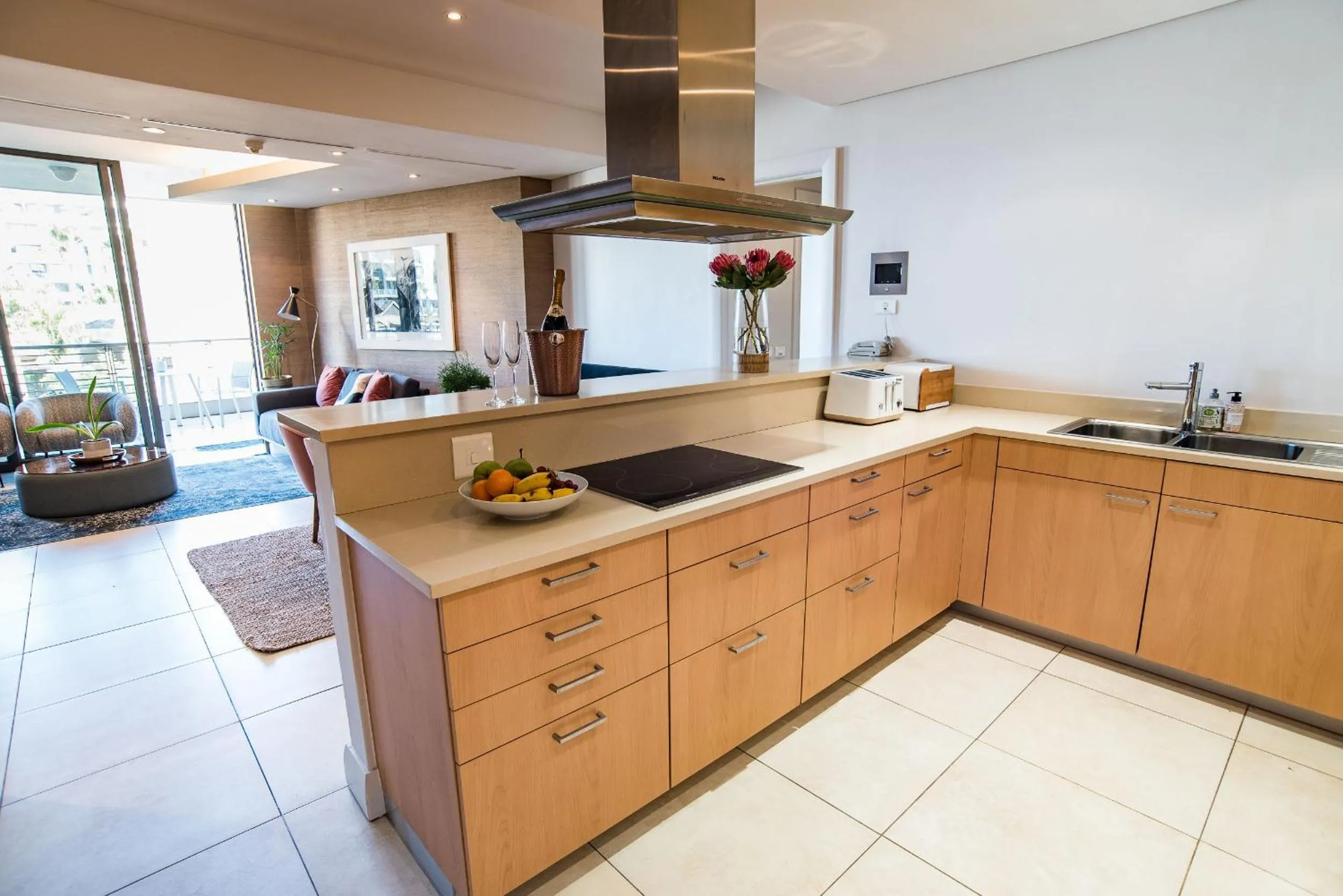 Elegant Waterfront Apartment with No Loadshedding