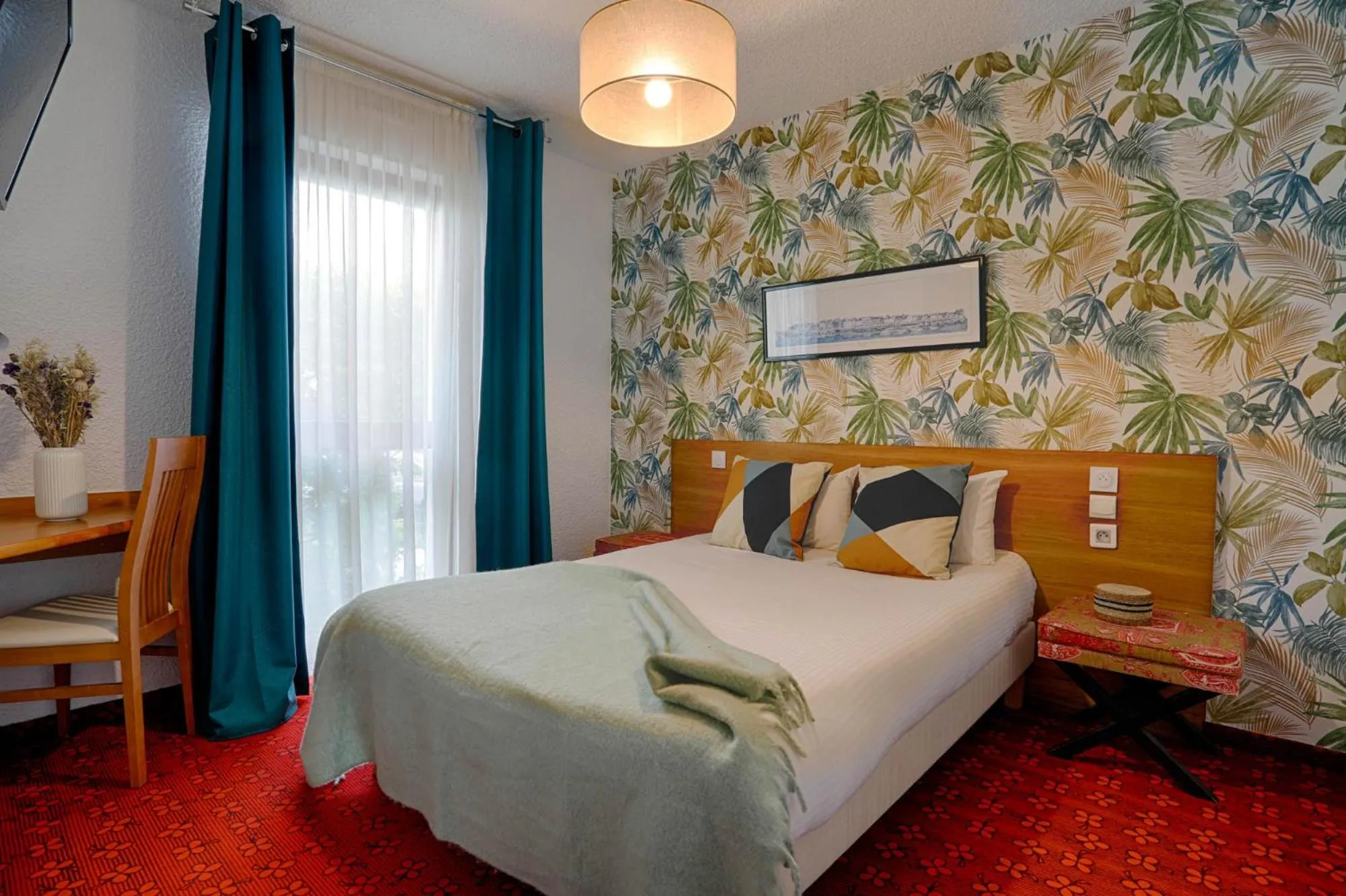 Bed in Hotel Le Branhoc - Brit Hotel Auray