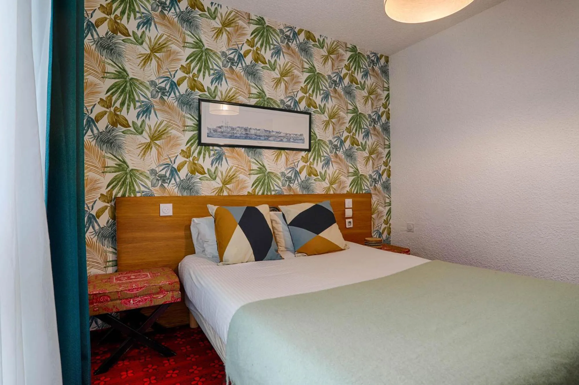 Photo of the whole room, Bed in Hotel Le Branhoc - Brit Hotel Auray