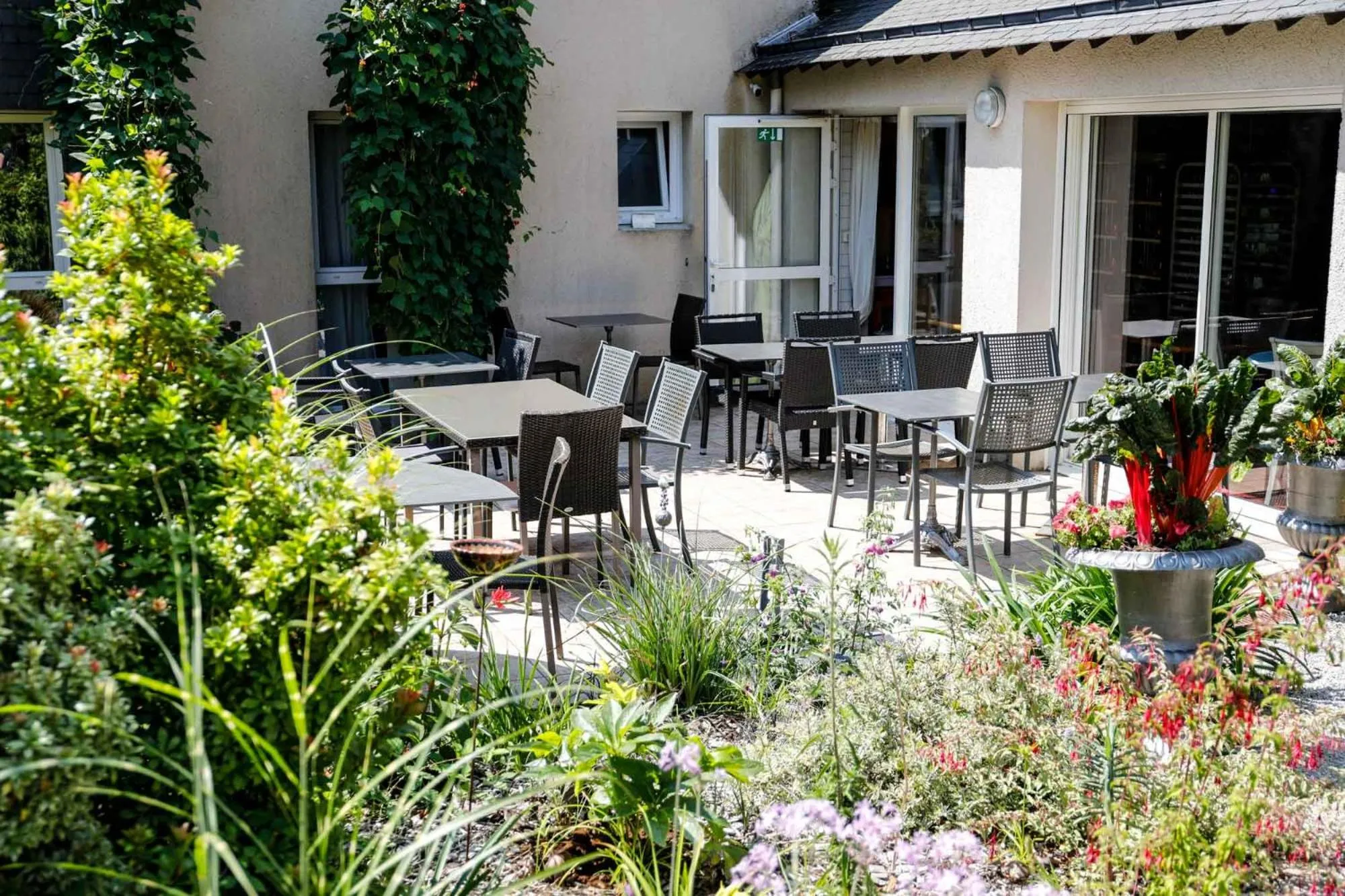 Garden in Hotel Le Branhoc - Brit Hotel Auray