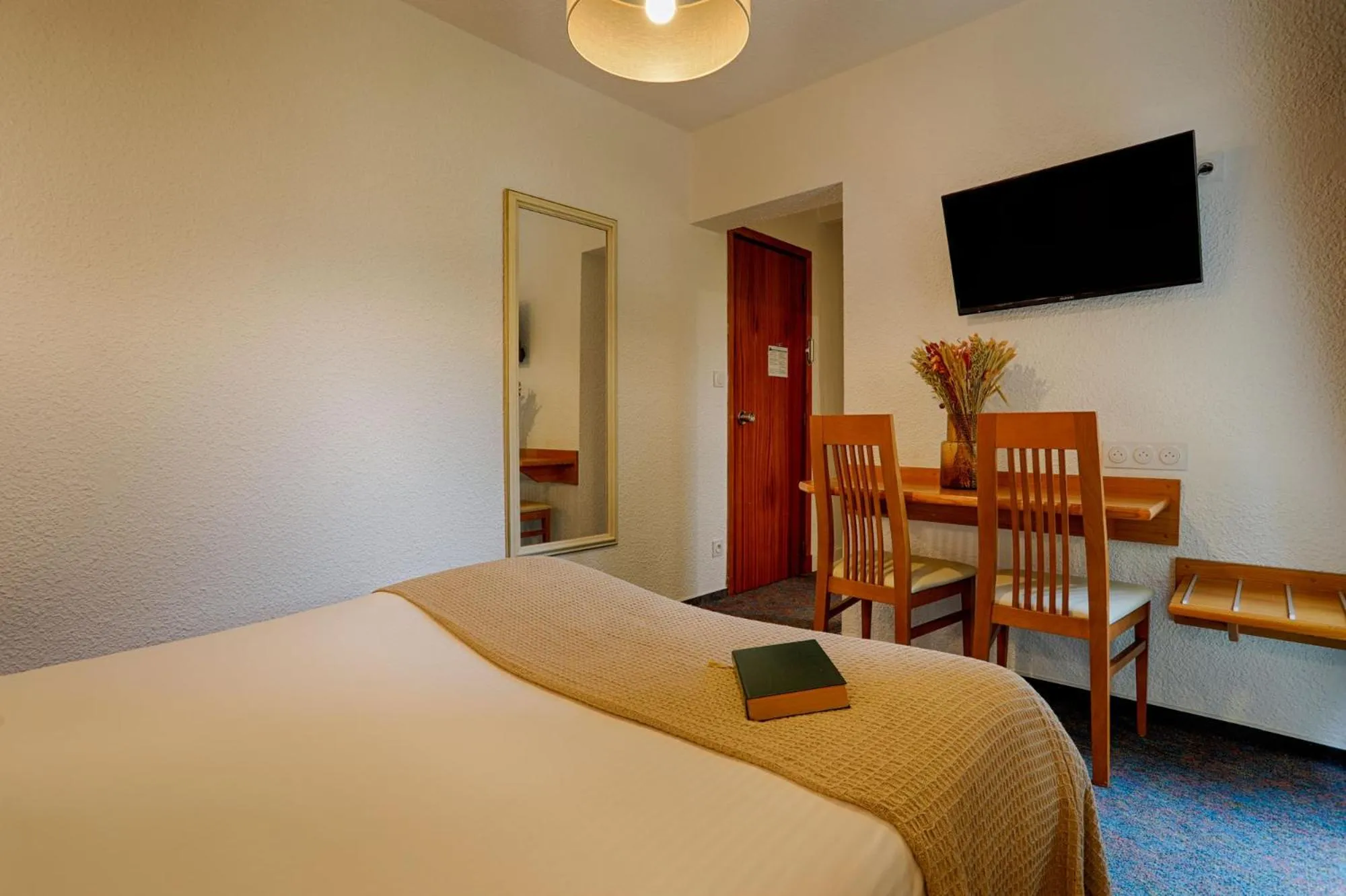 TV and multimedia, Bed in Hotel Le Branhoc - Brit Hotel Auray