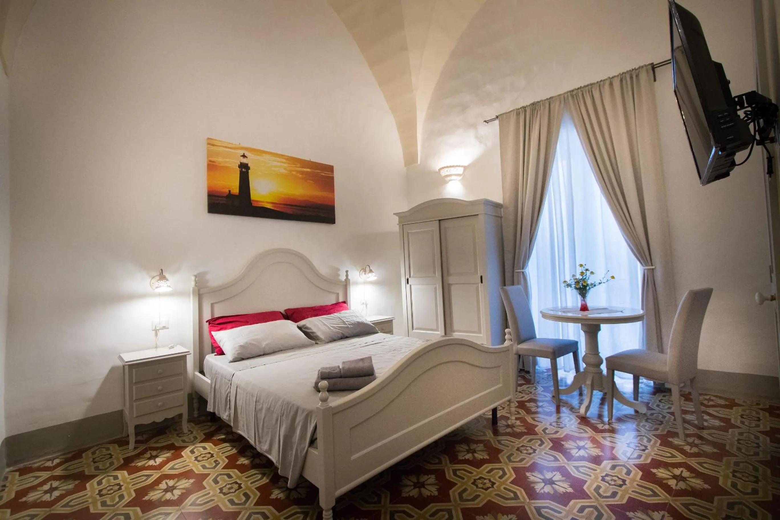 TV and multimedia in Le Finestre Su Porta Carrese - Luxury Rooms
