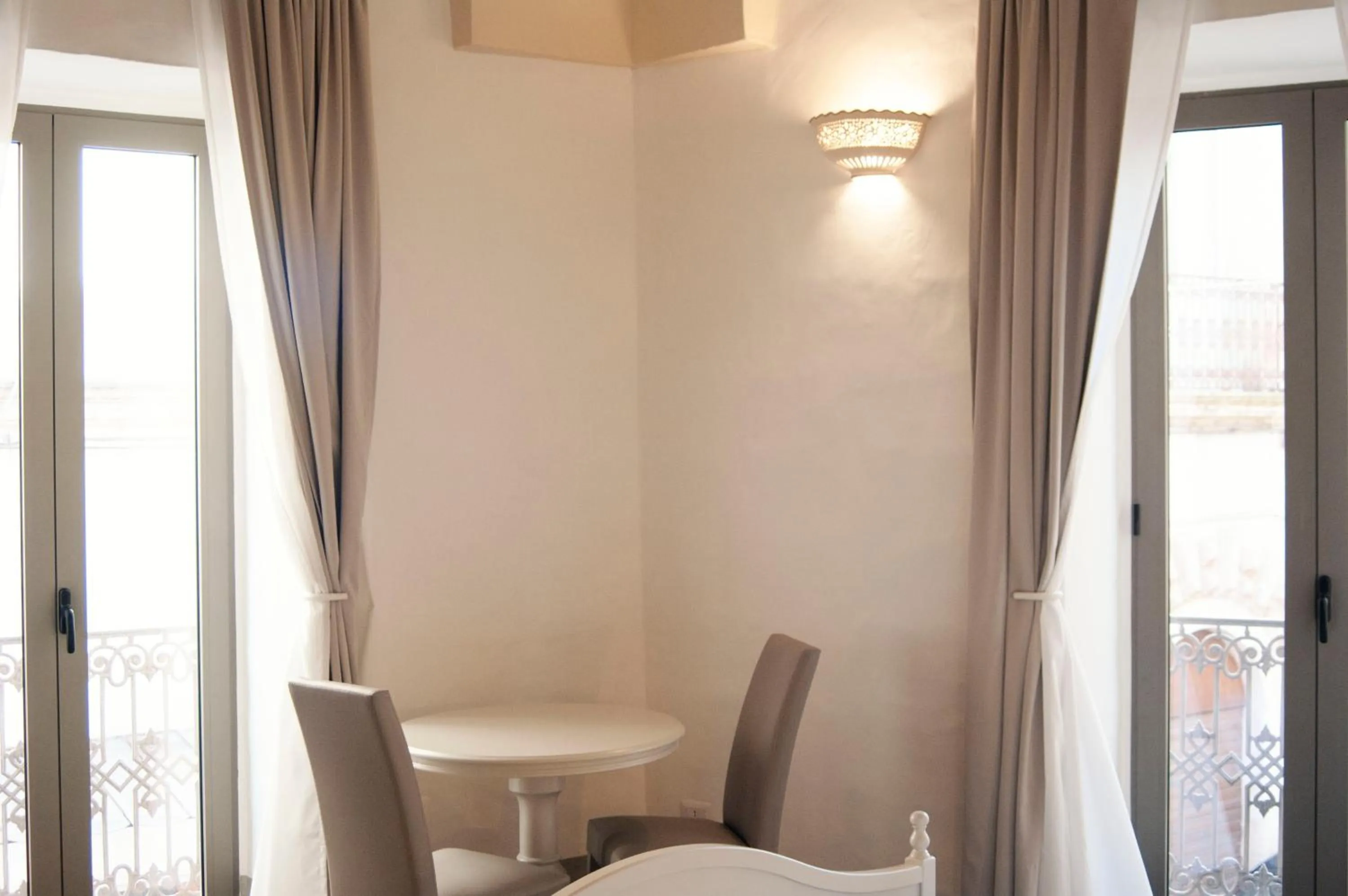 Seating area in Le Finestre Su Porta Carrese - Luxury Rooms