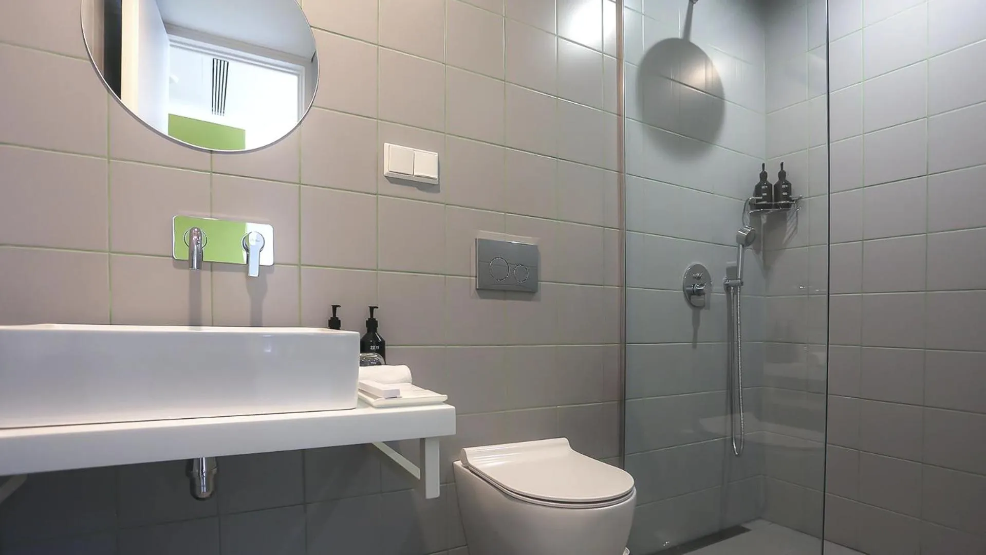 Shower in Concept Hotel by COAF